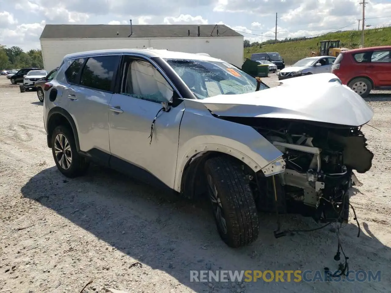 4 Photograph of a damaged car 5N1BT3BB5NC673948 NISSAN ROGUE 2022