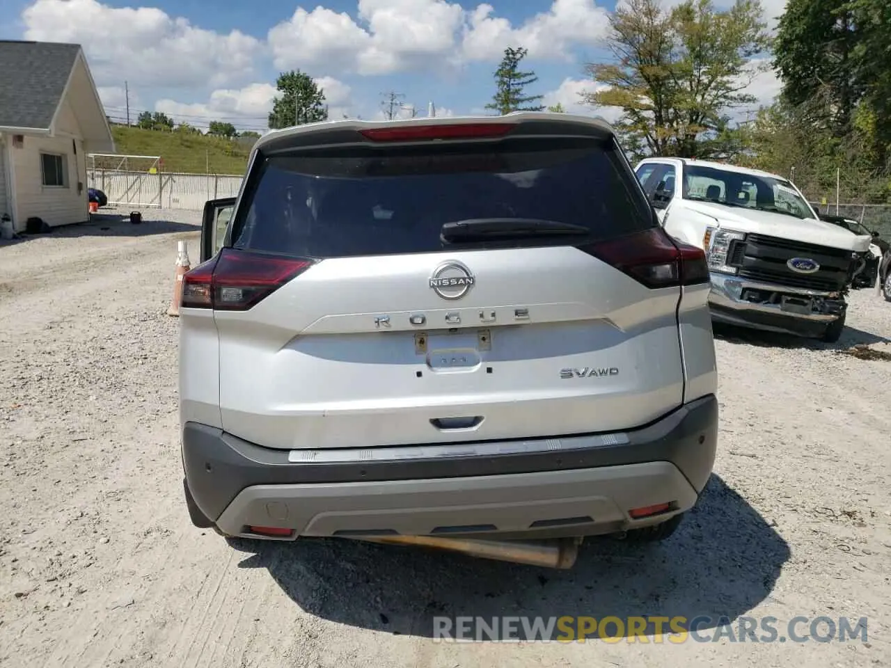 6 Photograph of a damaged car 5N1BT3BB5NC673948 NISSAN ROGUE 2022