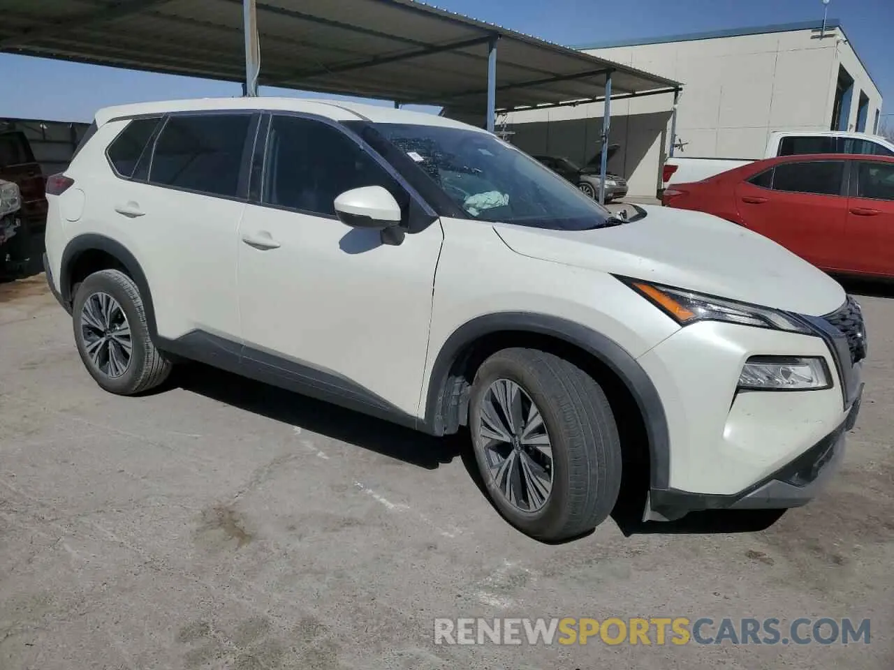 4 Photograph of a damaged car 5N1BT3BB6NC708397 NISSAN ROGUE 2022