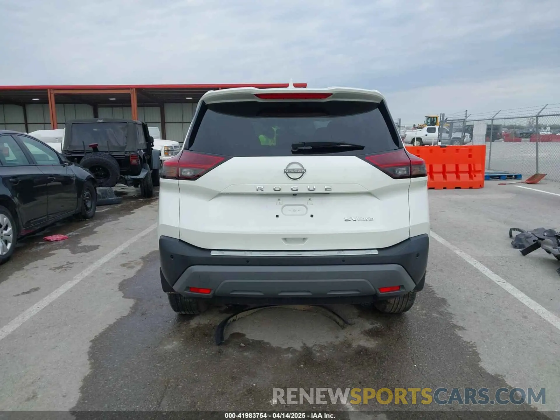16 Photograph of a damaged car 5N1BT3BB6NC727886 NISSAN ROGUE 2022