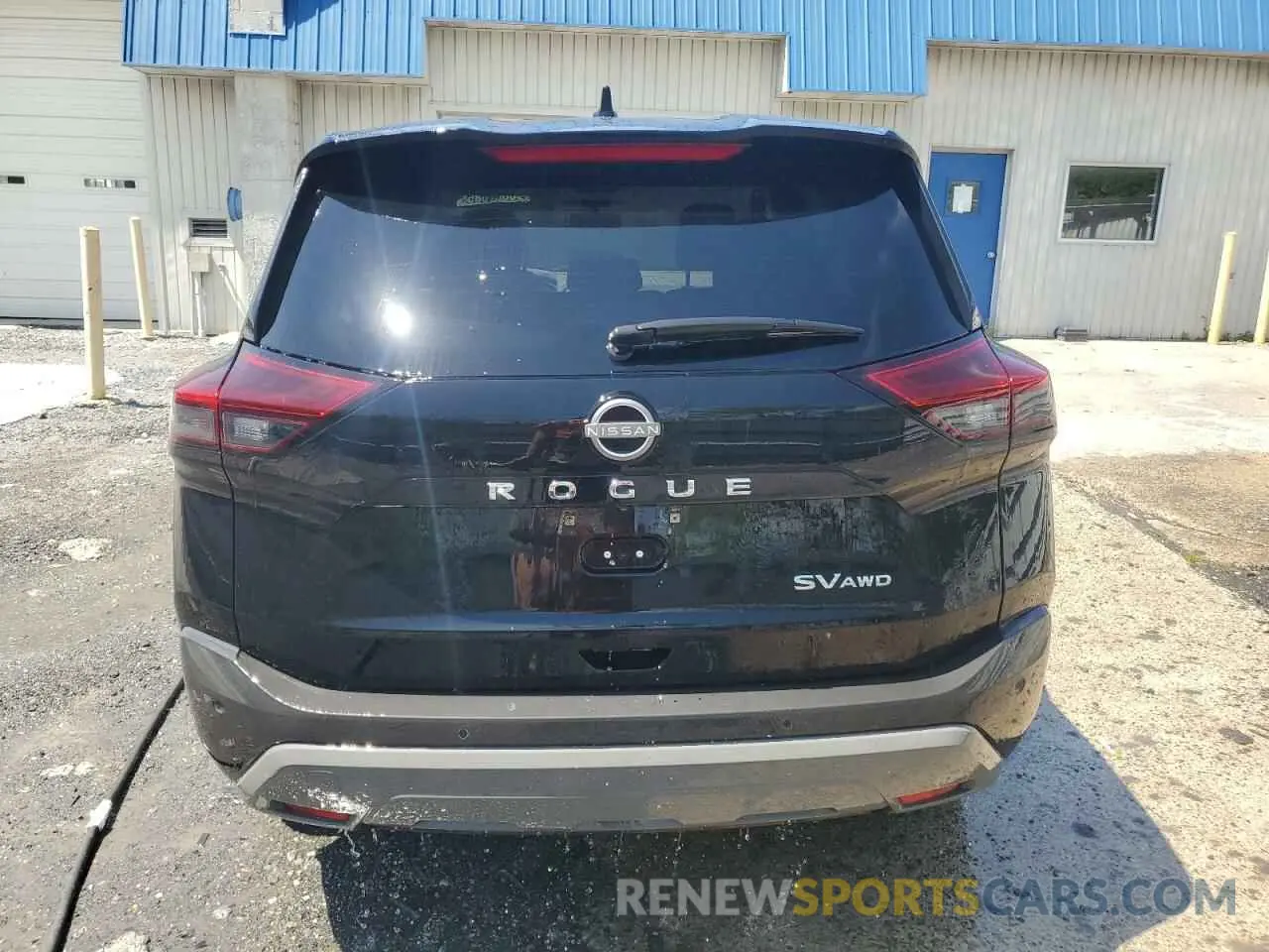 6 Photograph of a damaged car 5N1BT3BB7NC732790 NISSAN ROGUE 2022