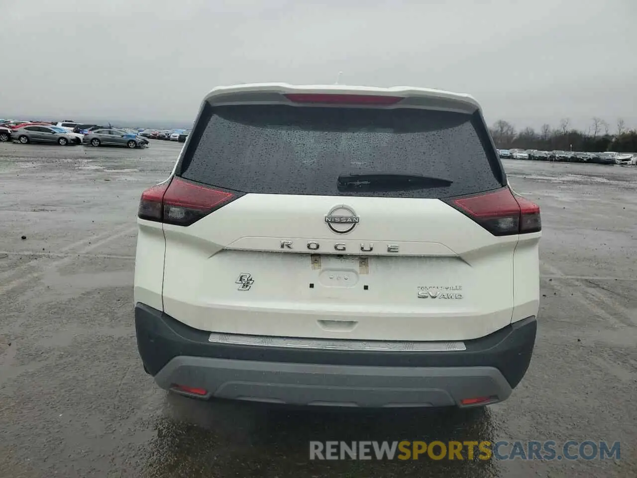 6 Photograph of a damaged car 5N1BT3BB7NC734605 NISSAN ROGUE 2022