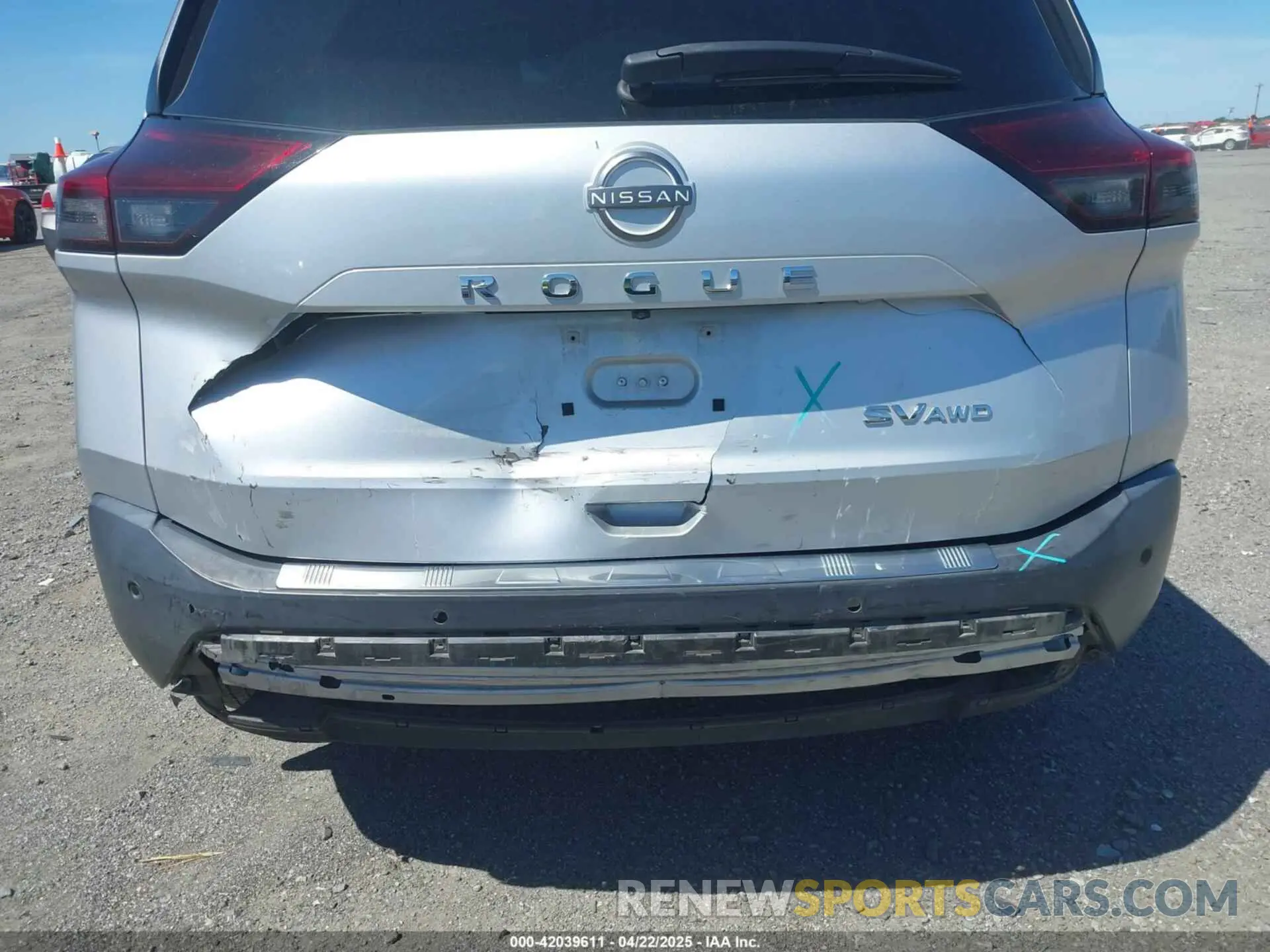 6 Photograph of a damaged car 5N1BT3BB8NC674415 NISSAN ROGUE 2022