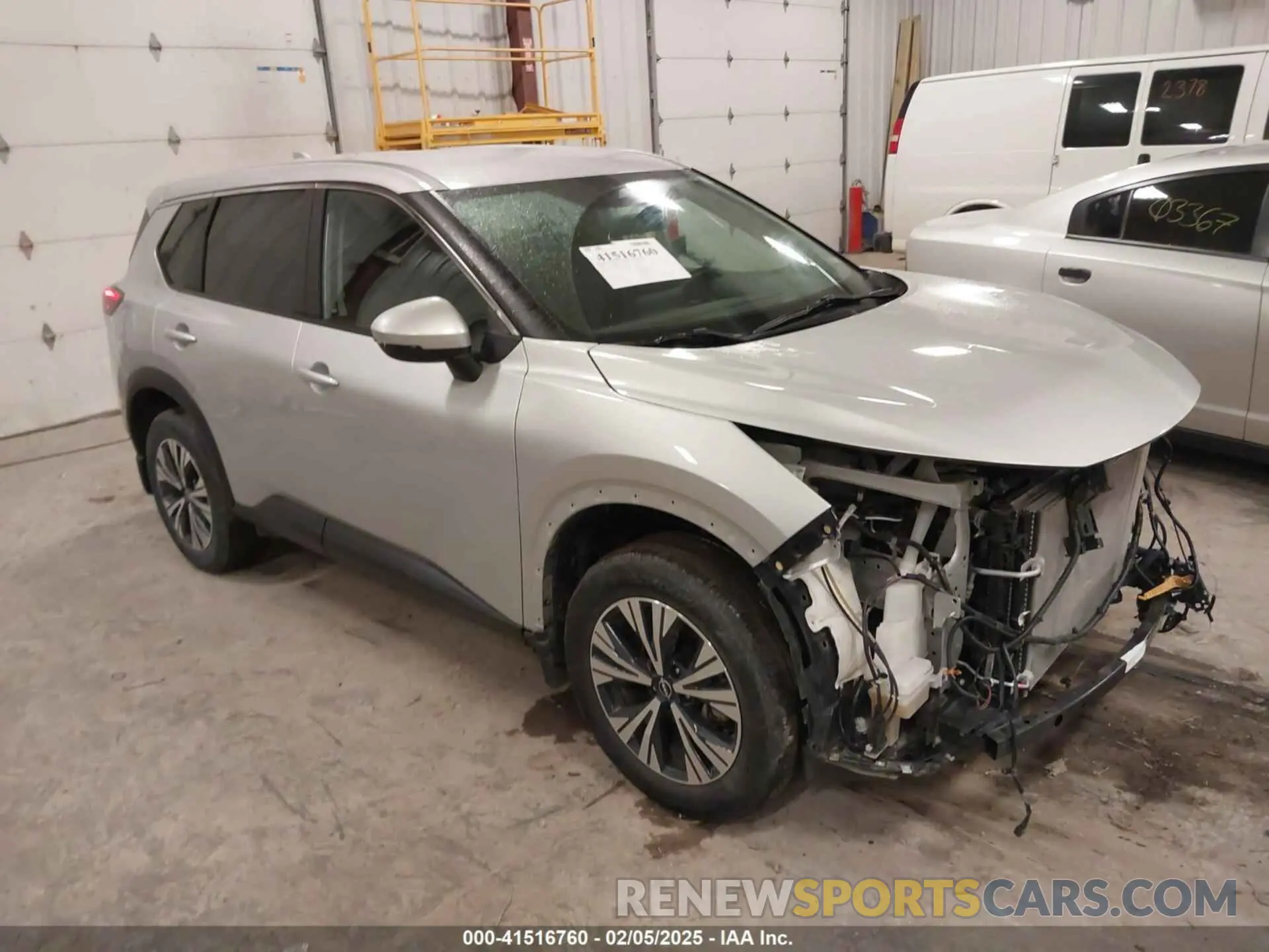 1 Photograph of a damaged car 5N1BT3BB8NC696544 NISSAN ROGUE 2022