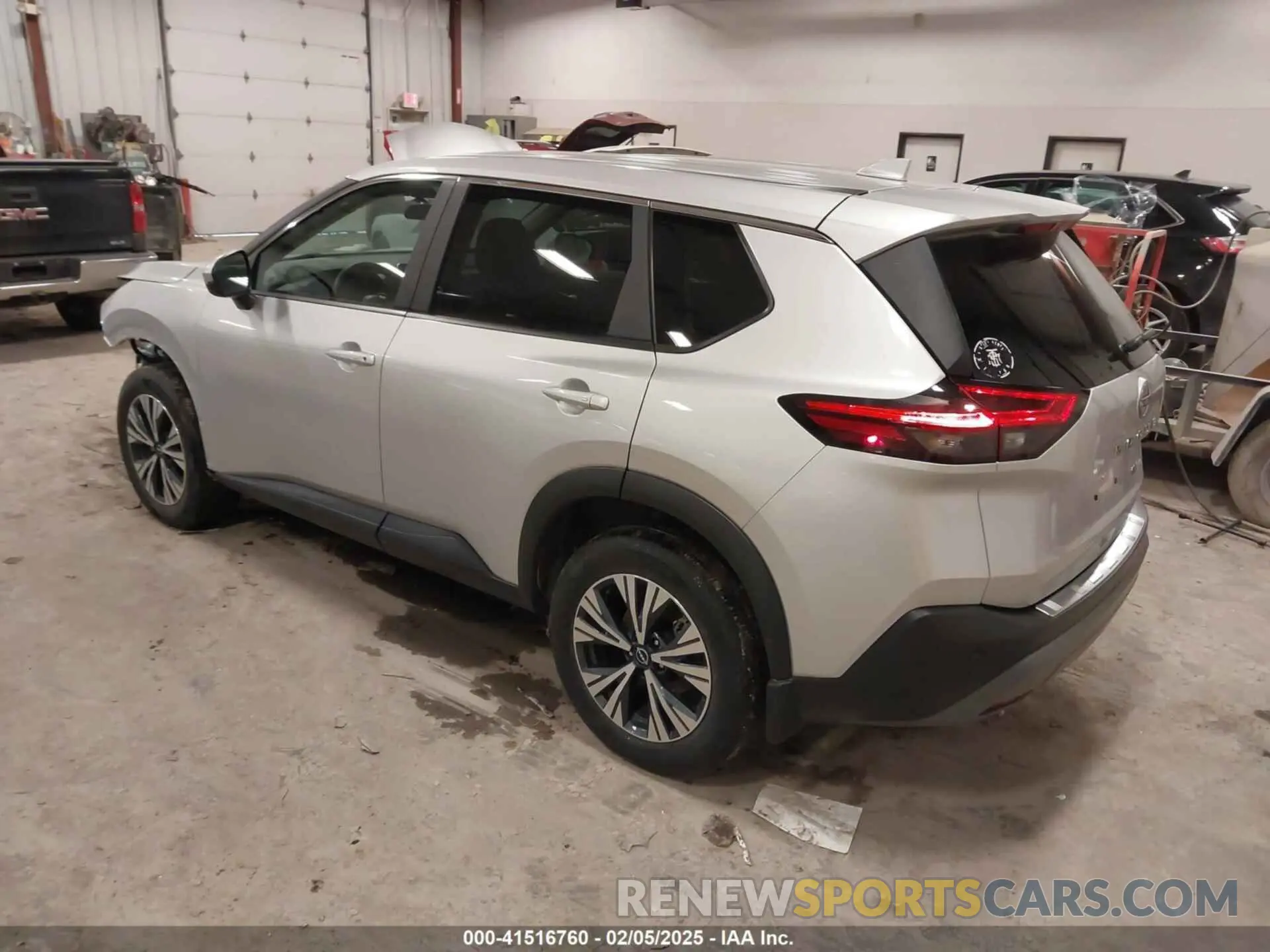3 Photograph of a damaged car 5N1BT3BB8NC696544 NISSAN ROGUE 2022