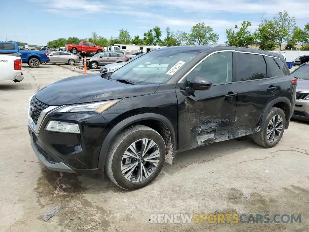 1 Photograph of a damaged car 5N1BT3BB8NC696771 NISSAN ROGUE 2022