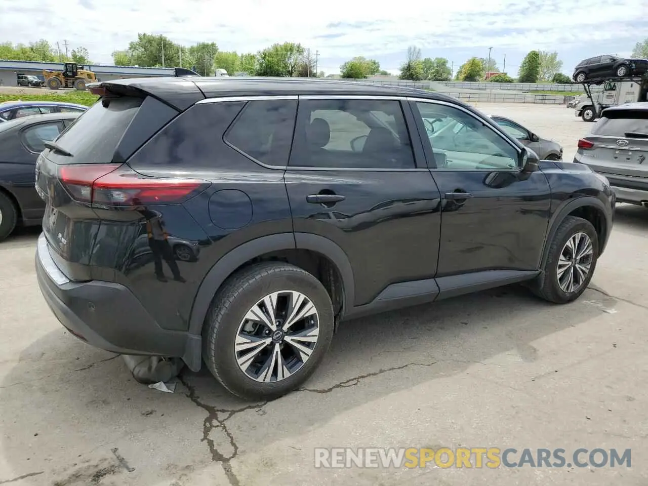 3 Photograph of a damaged car 5N1BT3BB8NC696771 NISSAN ROGUE 2022