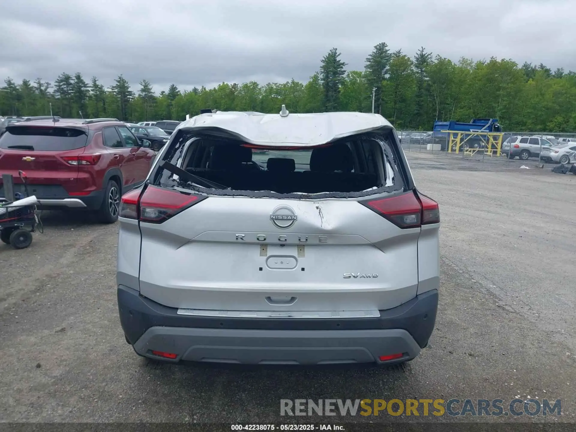 6 Photograph of a damaged car 5N1BT3BB8NC714959 NISSAN ROGUE 2022