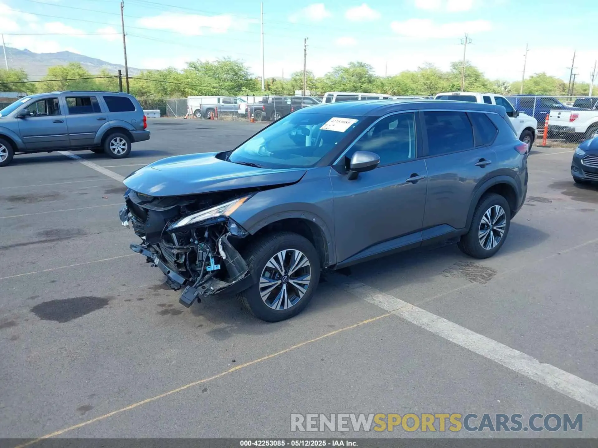 2 Photograph of a damaged car 5N1BT3BB9NC677677 NISSAN ROGUE 2022