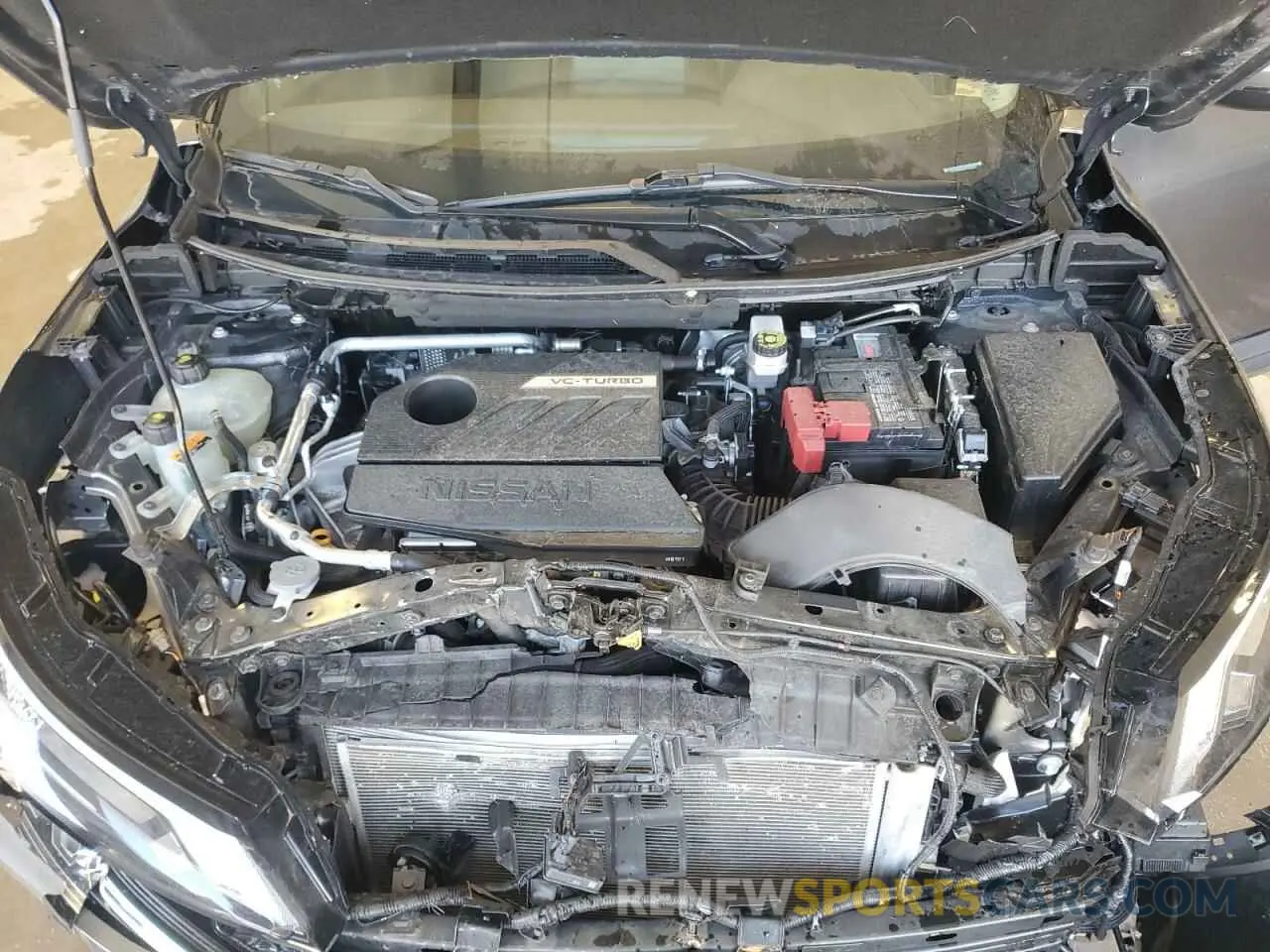 12 Photograph of a damaged car 5N1BT3BB9NC681552 NISSAN ROGUE 2022