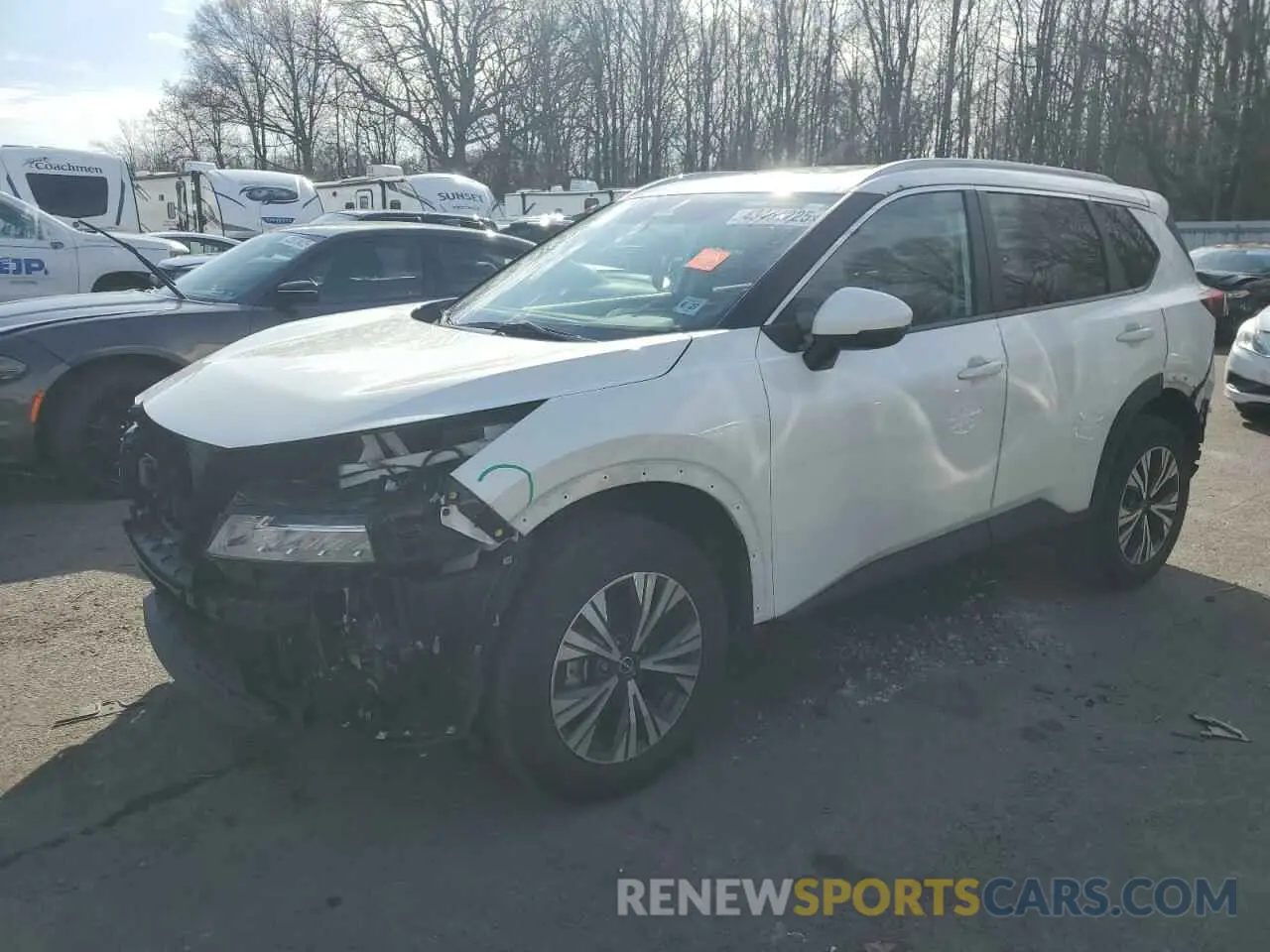 1 Photograph of a damaged car 5N1BT3BB9NC714419 NISSAN ROGUE 2022