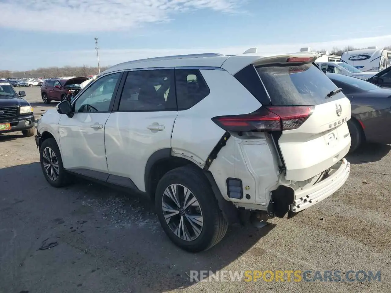2 Photograph of a damaged car 5N1BT3BB9NC714419 NISSAN ROGUE 2022