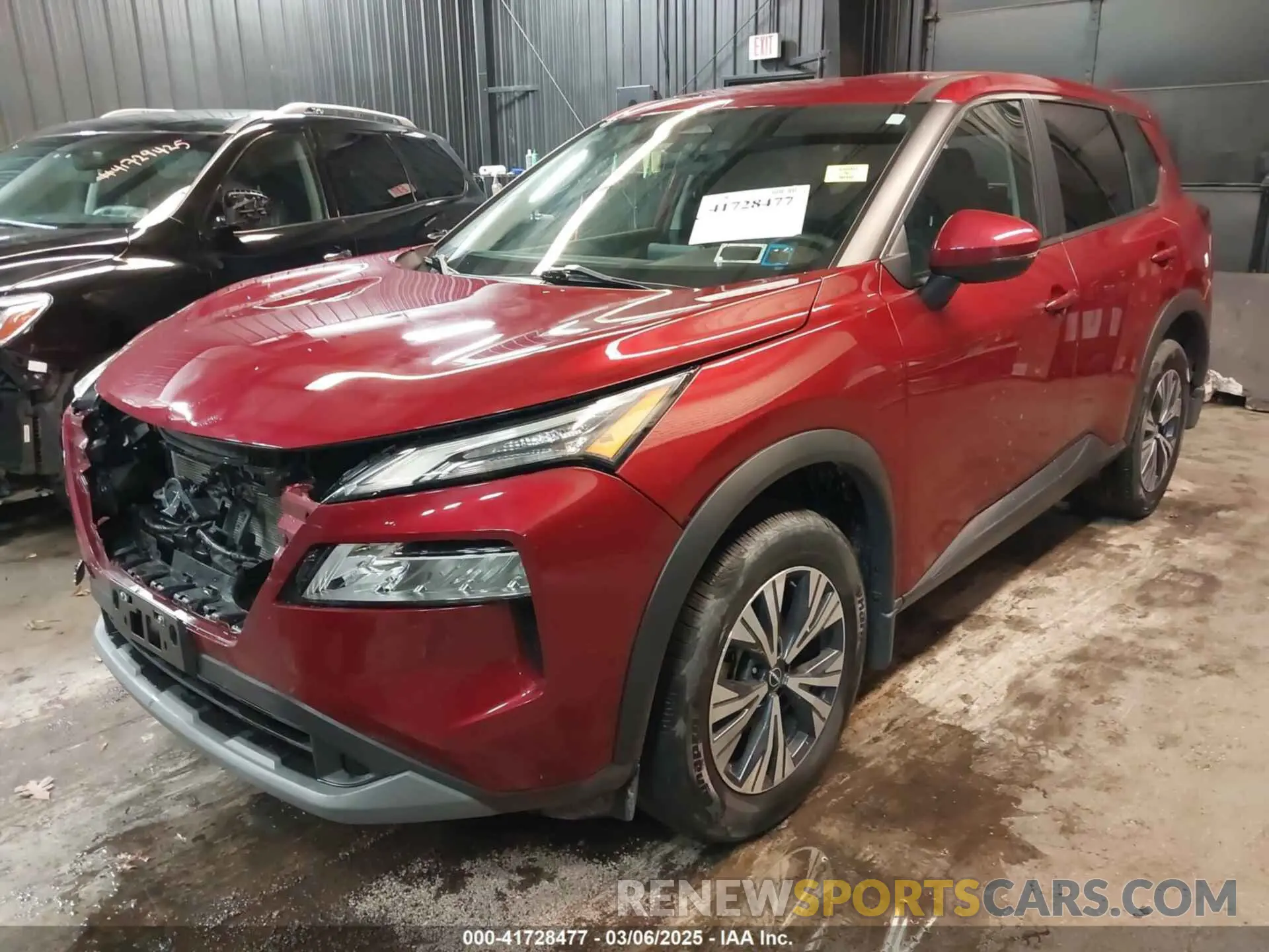 2 Photograph of a damaged car 5N1BT3BB9NC726098 NISSAN ROGUE 2022