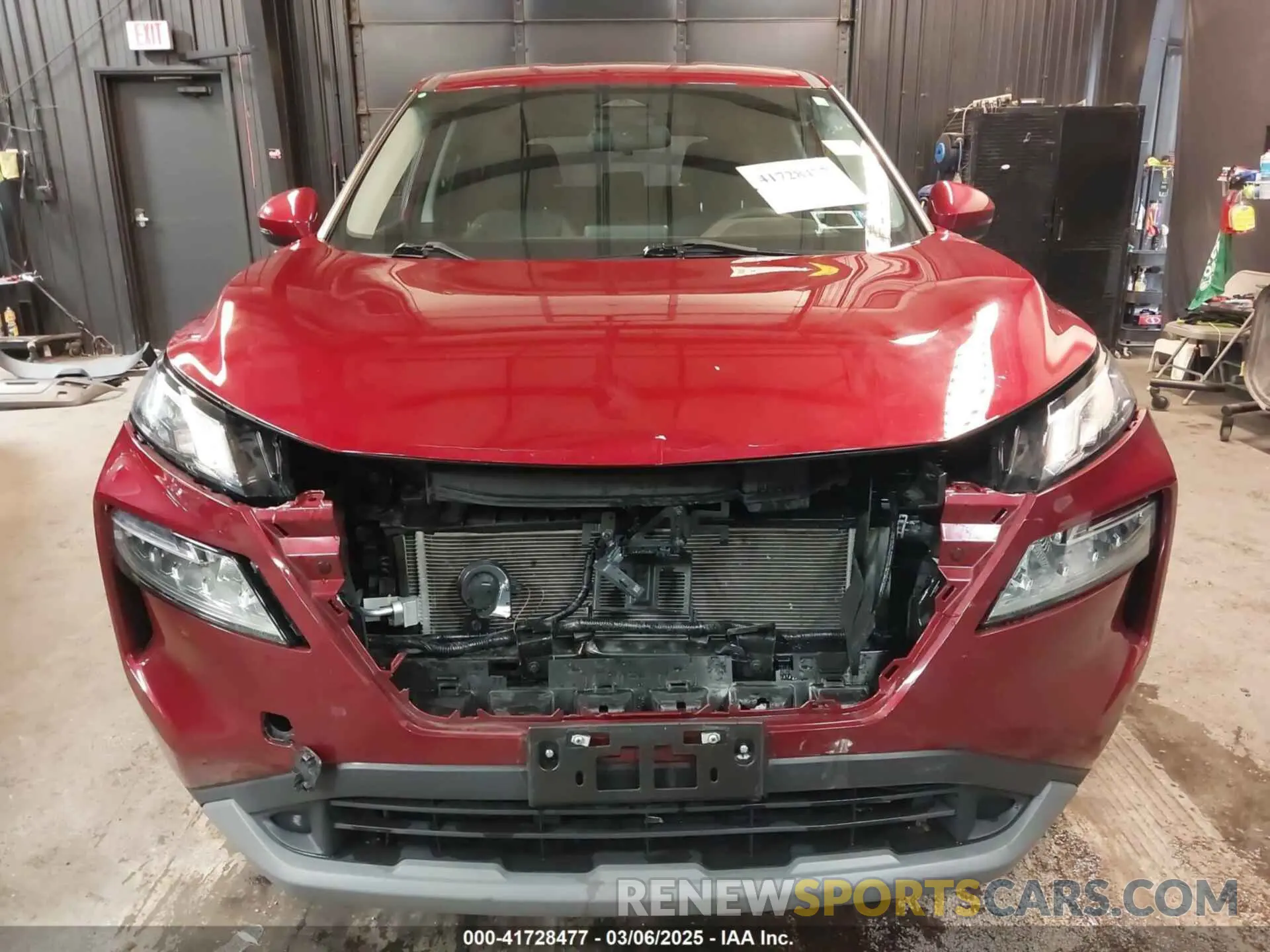 6 Photograph of a damaged car 5N1BT3BB9NC726098 NISSAN ROGUE 2022