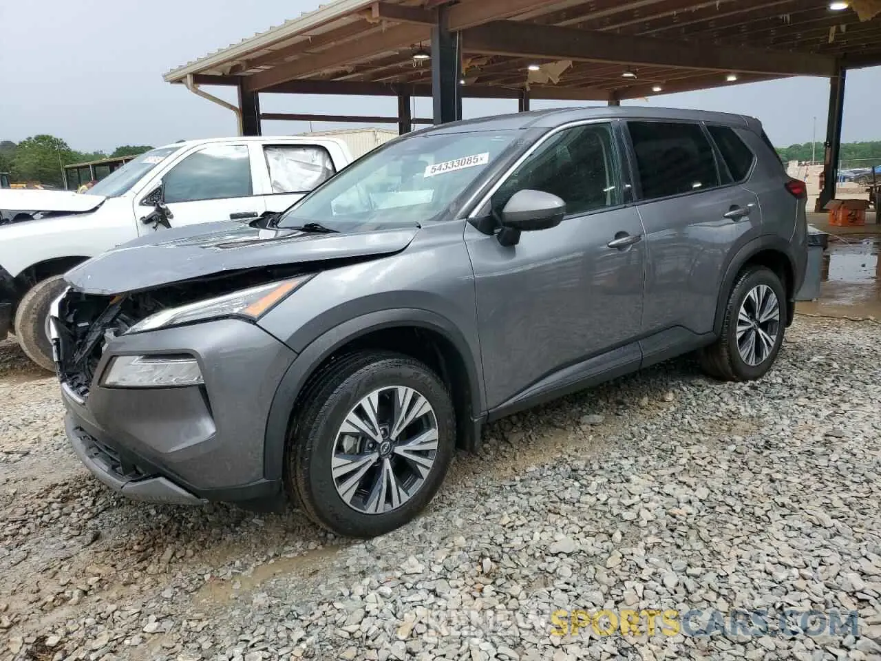 1 Photograph of a damaged car 5N1BT3BBXNC718060 NISSAN ROGUE 2022