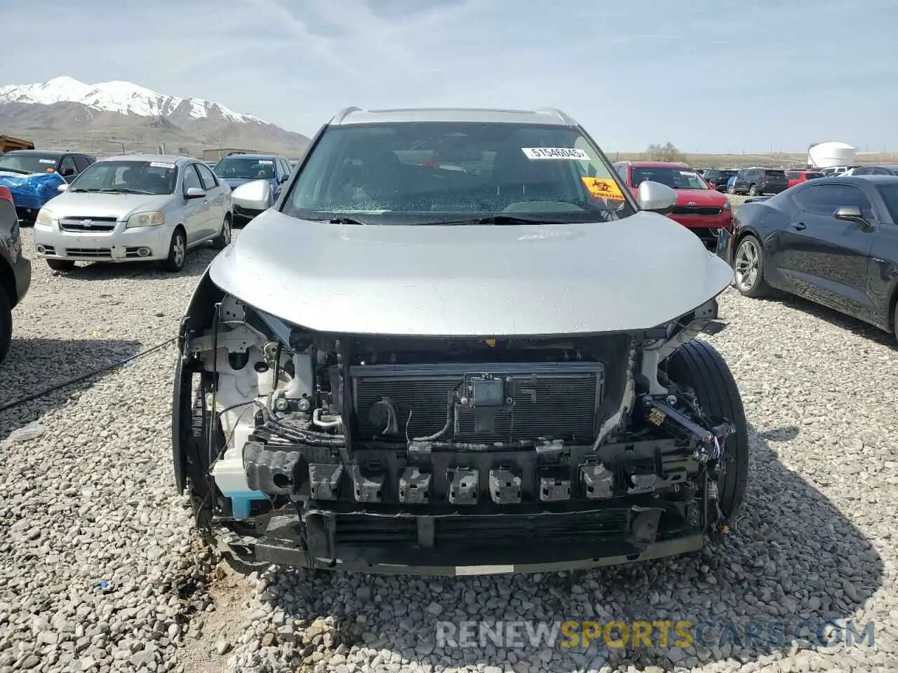 5 Photograph of a damaged car 5N1BT3BBXNC732346 NISSAN ROGUE 2022