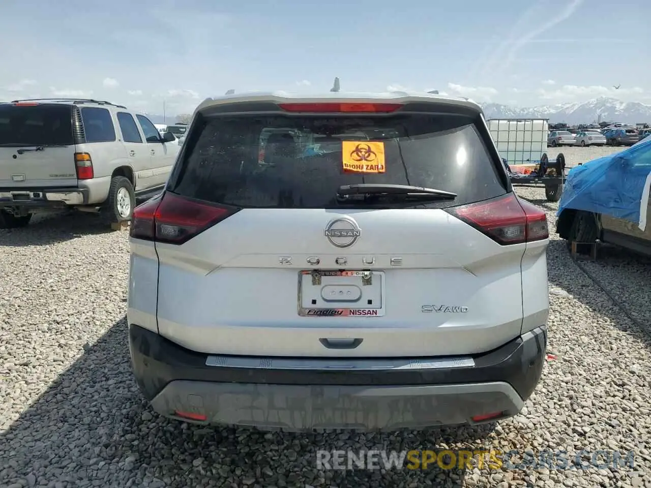 6 Photograph of a damaged car 5N1BT3BBXNC732346 NISSAN ROGUE 2022
