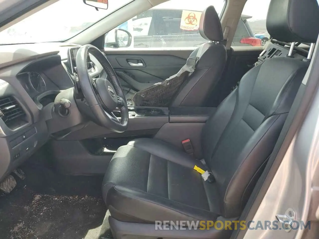 7 Photograph of a damaged car 5N1BT3BBXNC732346 NISSAN ROGUE 2022