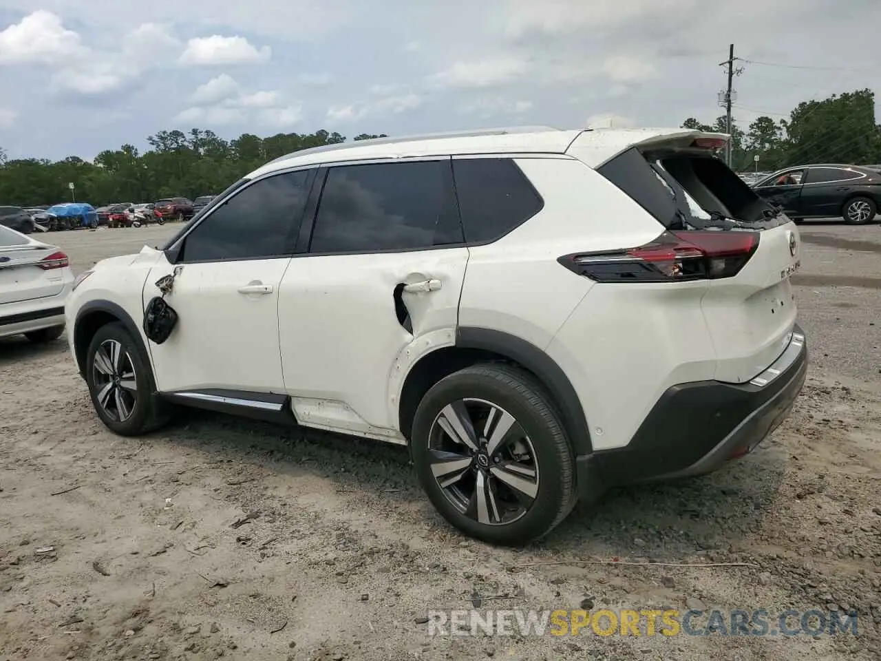 2 Photograph of a damaged car 5N1BT3CA1NC709074 NISSAN ROGUE 2022