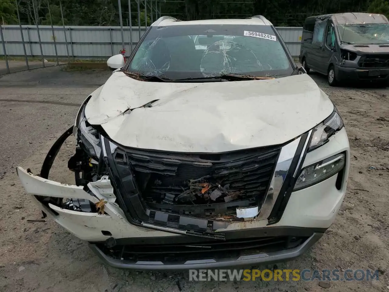 5 Photograph of a damaged car 5N1BT3CA1NC709074 NISSAN ROGUE 2022