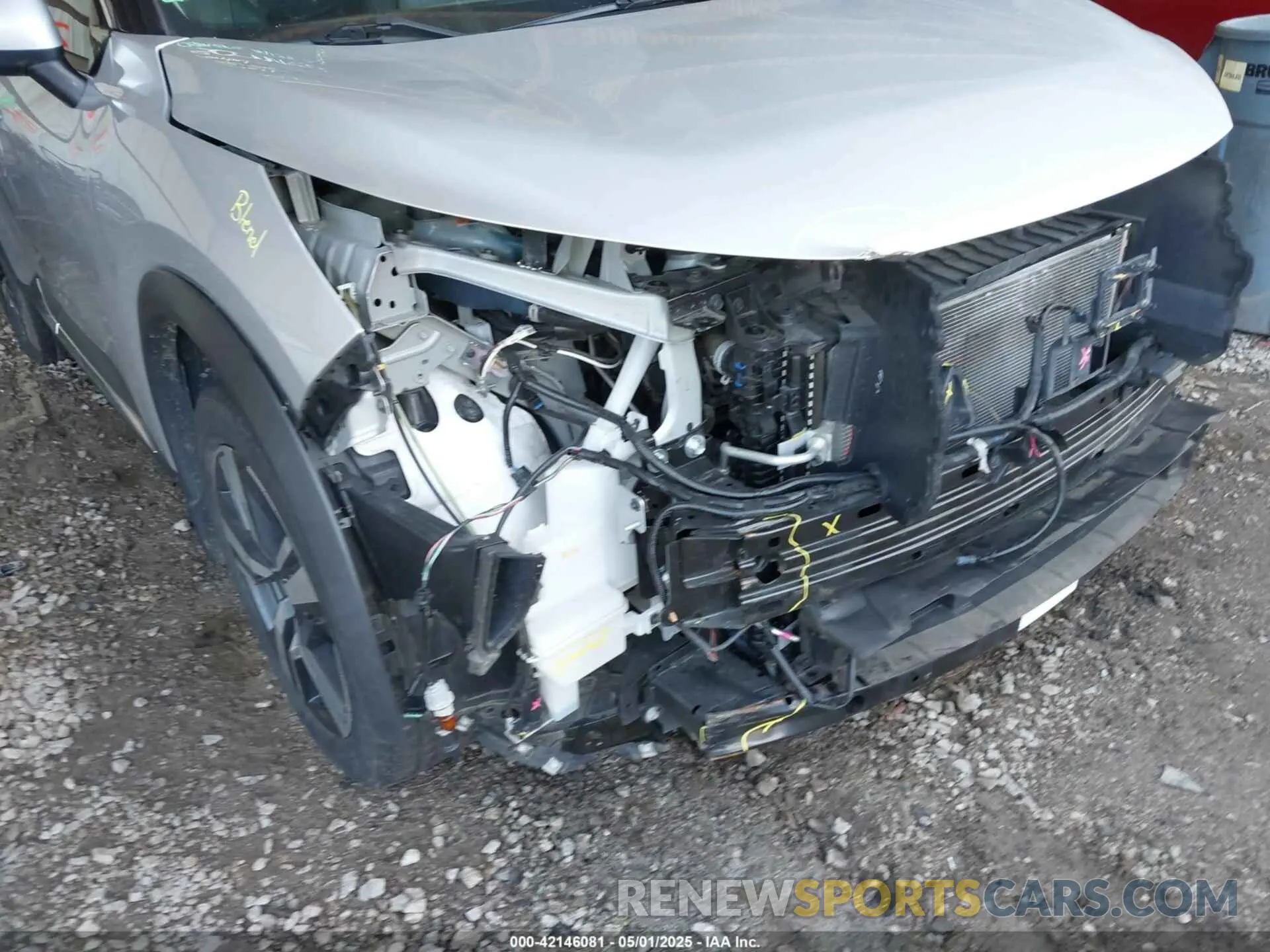 21 Photograph of a damaged car 5N1BT3CA2NC731911 NISSAN ROGUE 2022
