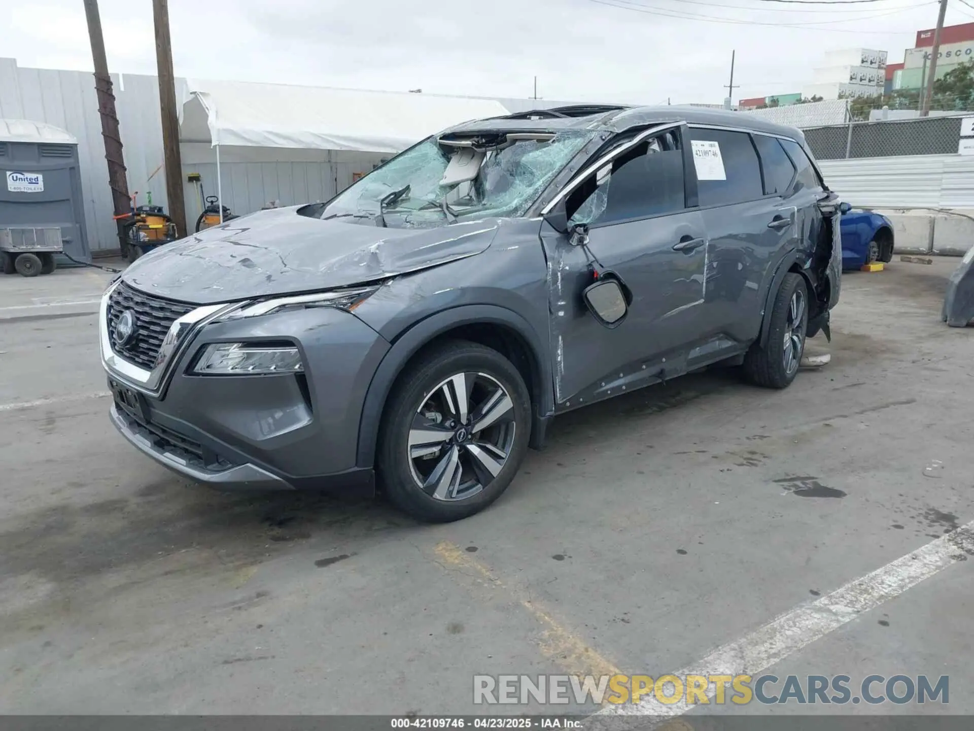 2 Photograph of a damaged car 5N1BT3CA3NC713269 NISSAN ROGUE 2022