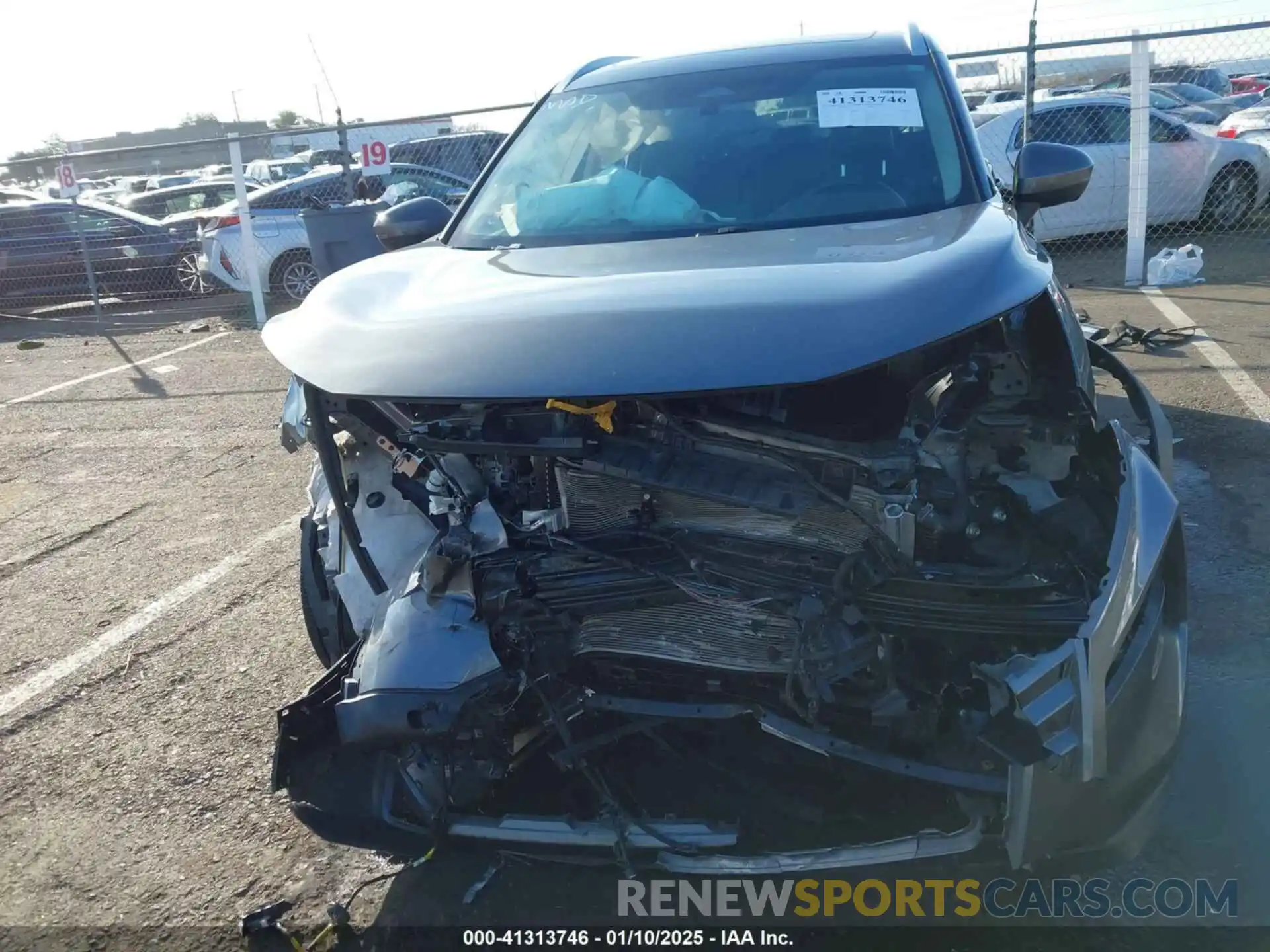 13 Photograph of a damaged car 5N1BT3CA7NC702260 NISSAN ROGUE 2022