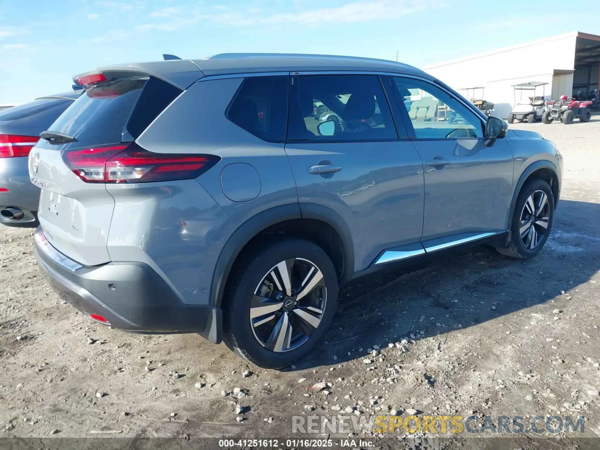 4 Photograph of a damaged car 5N1BT3CAXNC690993 NISSAN ROGUE 2022
