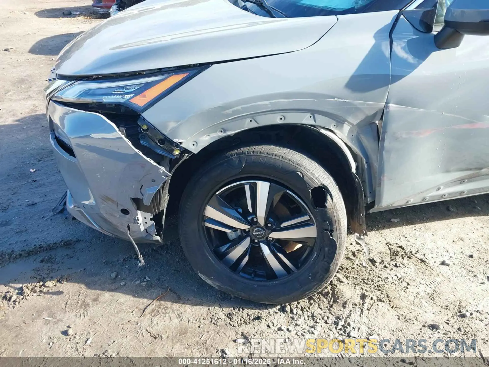 6 Photograph of a damaged car 5N1BT3CAXNC690993 NISSAN ROGUE 2022