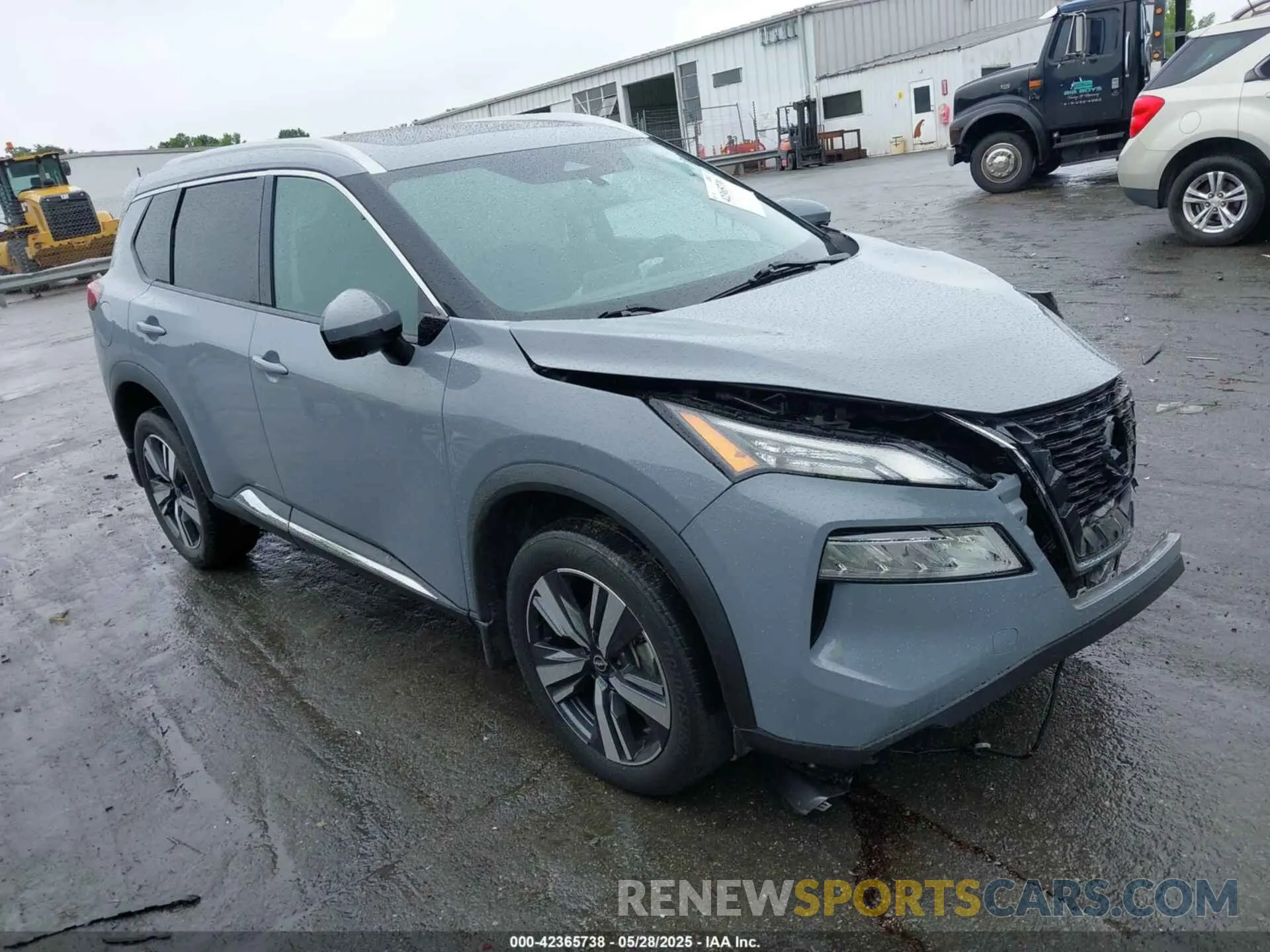 1 Photograph of a damaged car 5N1BT3CAXNC716010 NISSAN ROGUE 2022