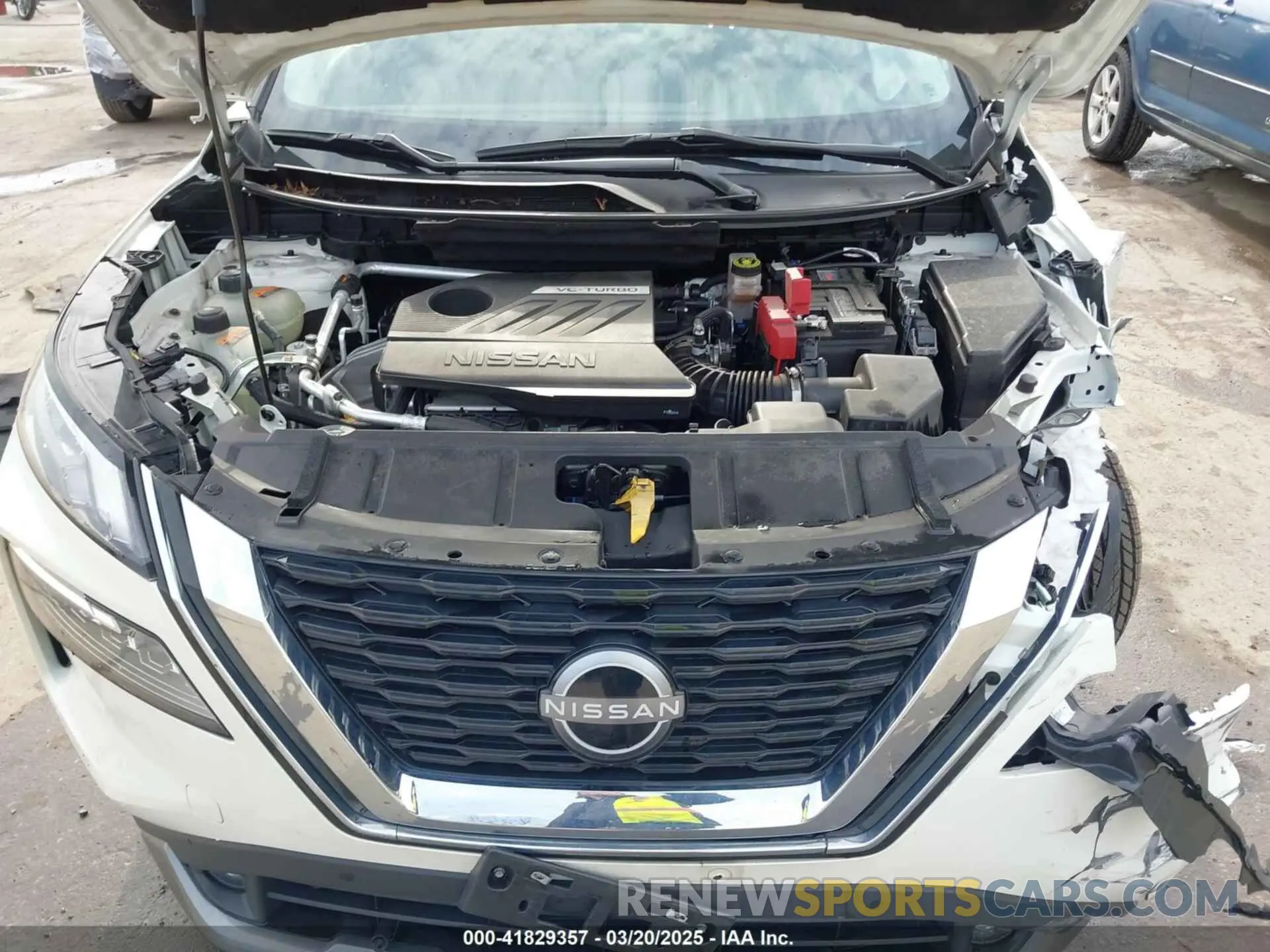 10 Photograph of a damaged car 5N1BT3CB0NC733178 NISSAN ROGUE 2022