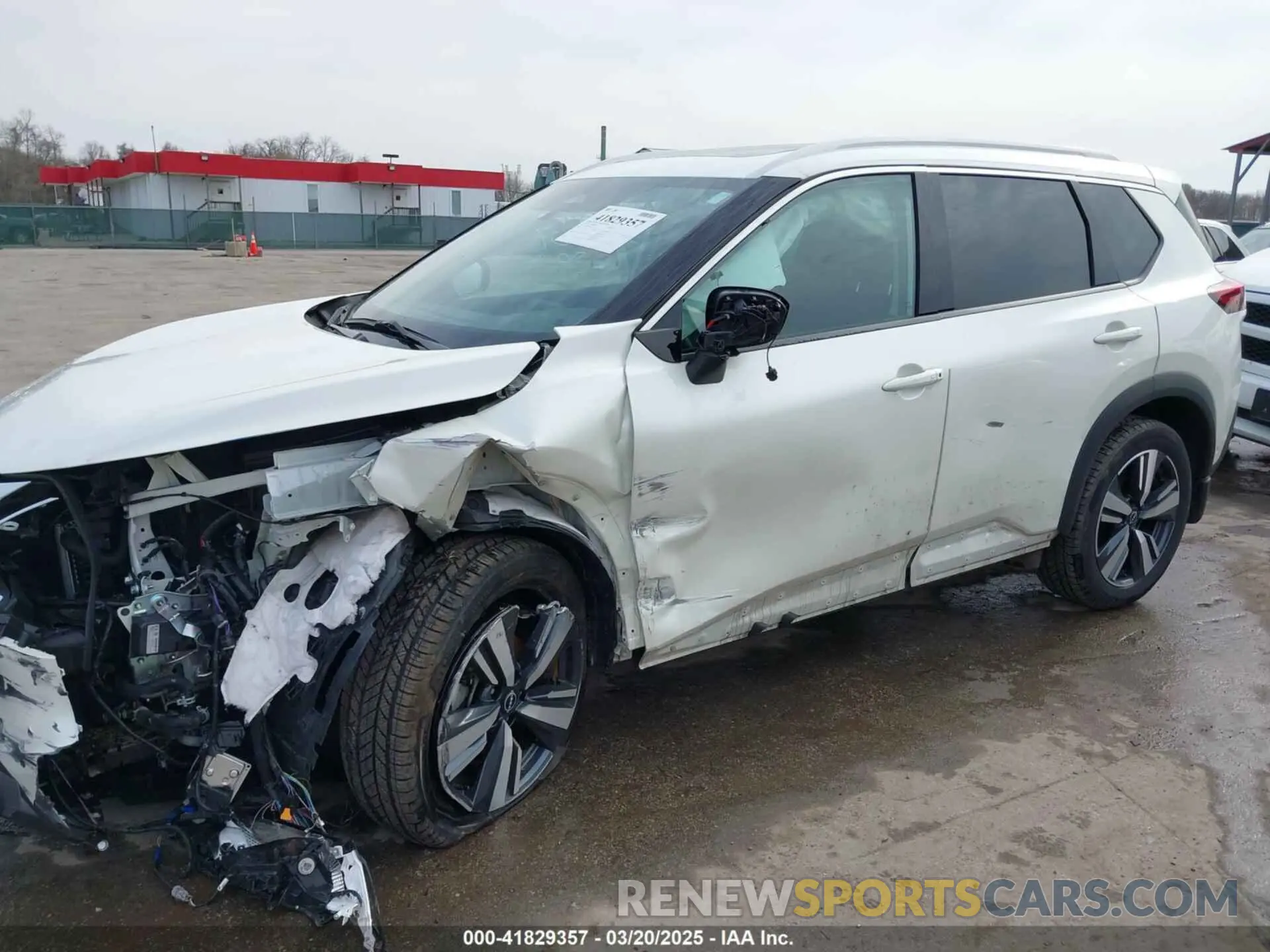 6 Photograph of a damaged car 5N1BT3CB0NC733178 NISSAN ROGUE 2022