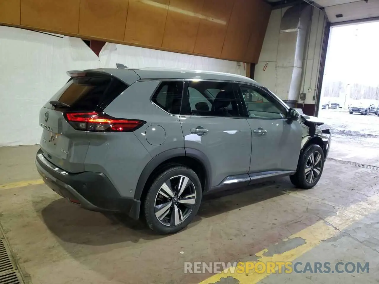 3 Photograph of a damaged car 5N1BT3CB2NC702580 NISSAN ROGUE 2022