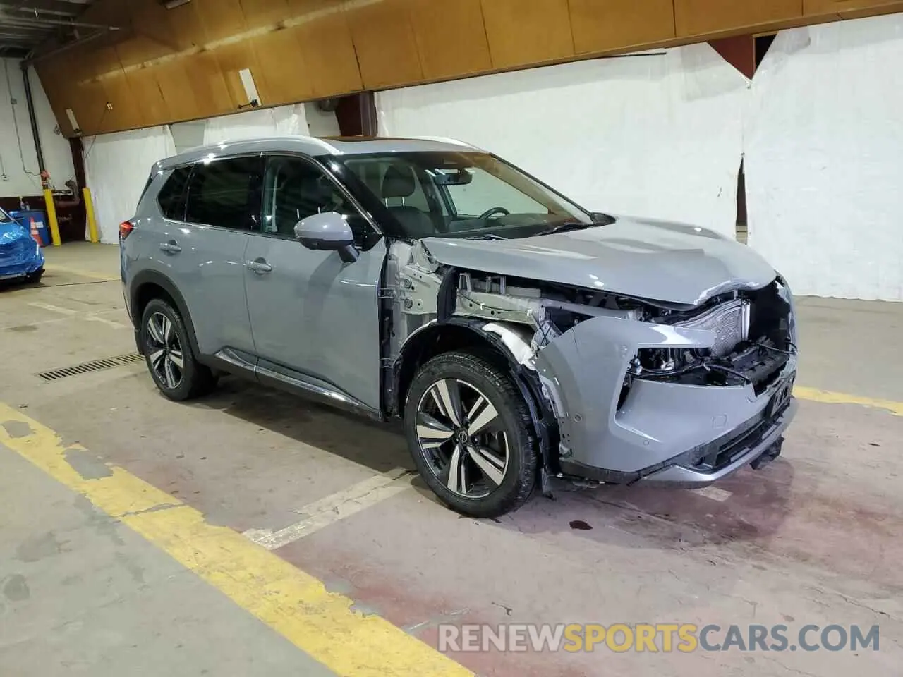 4 Photograph of a damaged car 5N1BT3CB2NC702580 NISSAN ROGUE 2022