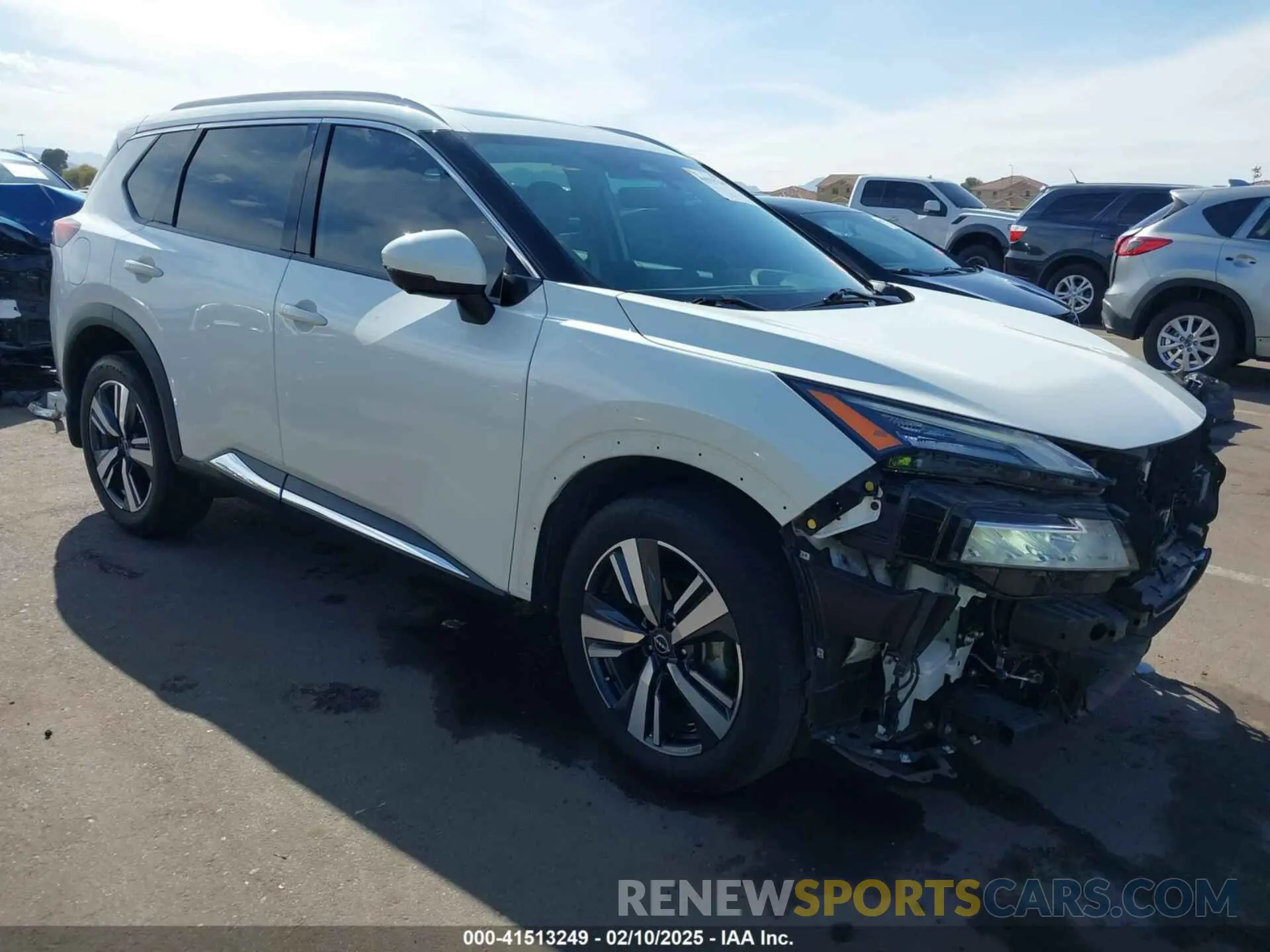 1 Photograph of a damaged car 5N1BT3CB5NC692949 NISSAN ROGUE 2022