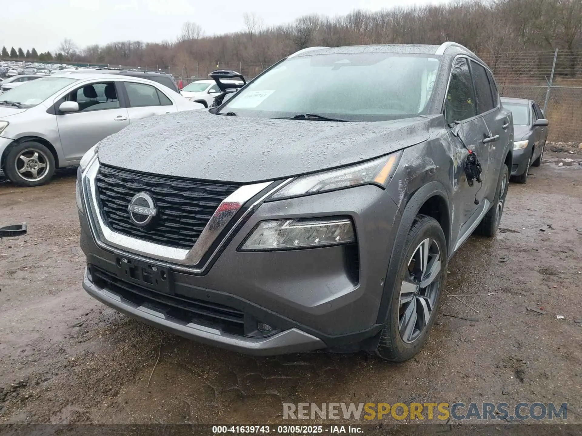 2 Photograph of a damaged car 5N1BT3CB9NC717447 NISSAN ROGUE 2022