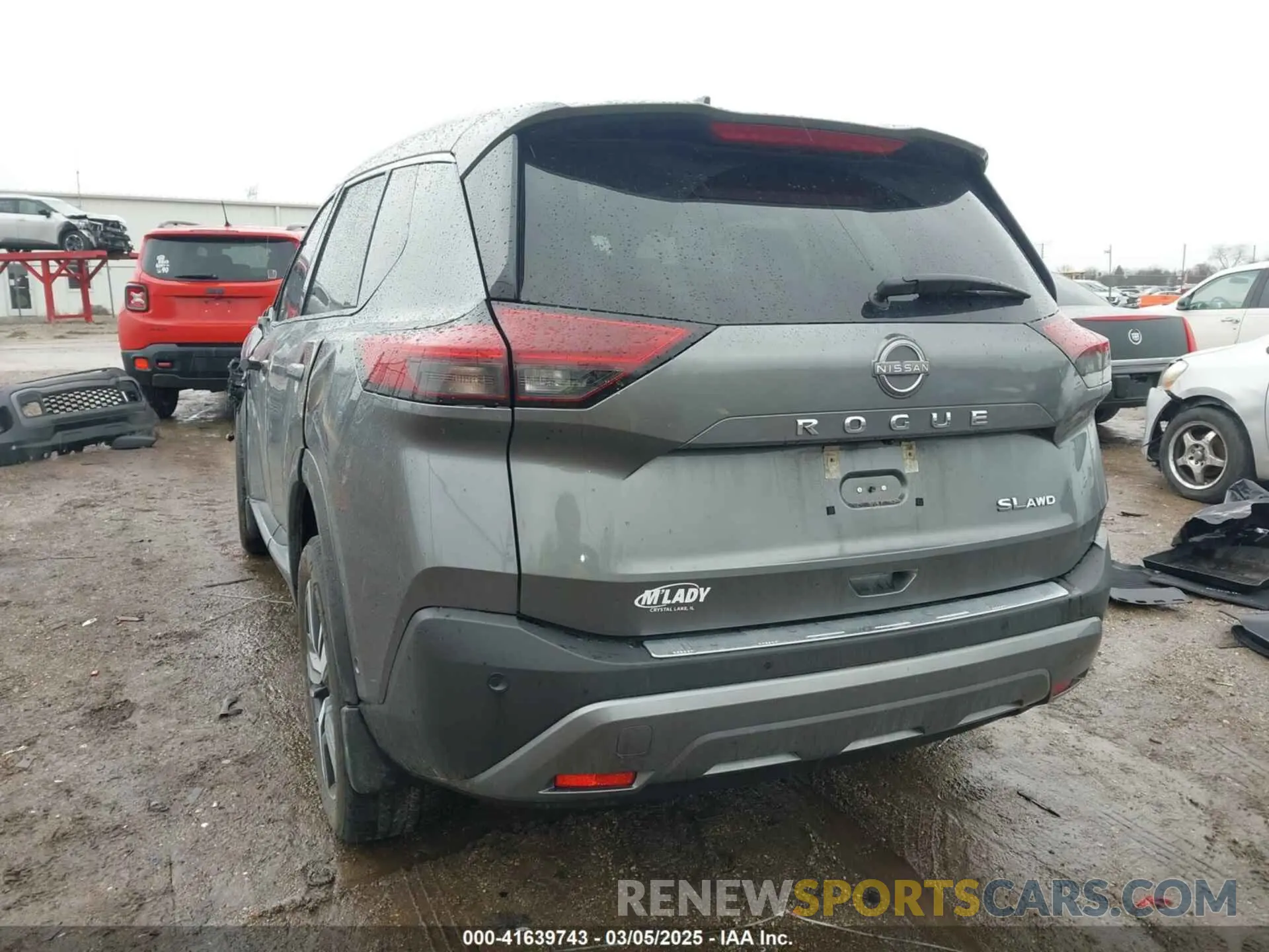 3 Photograph of a damaged car 5N1BT3CB9NC717447 NISSAN ROGUE 2022