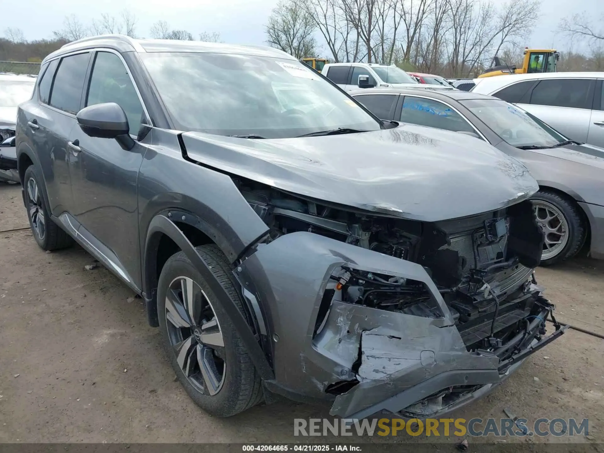 1 Photograph of a damaged car 5N1BT3CBXNC698584 NISSAN ROGUE 2022