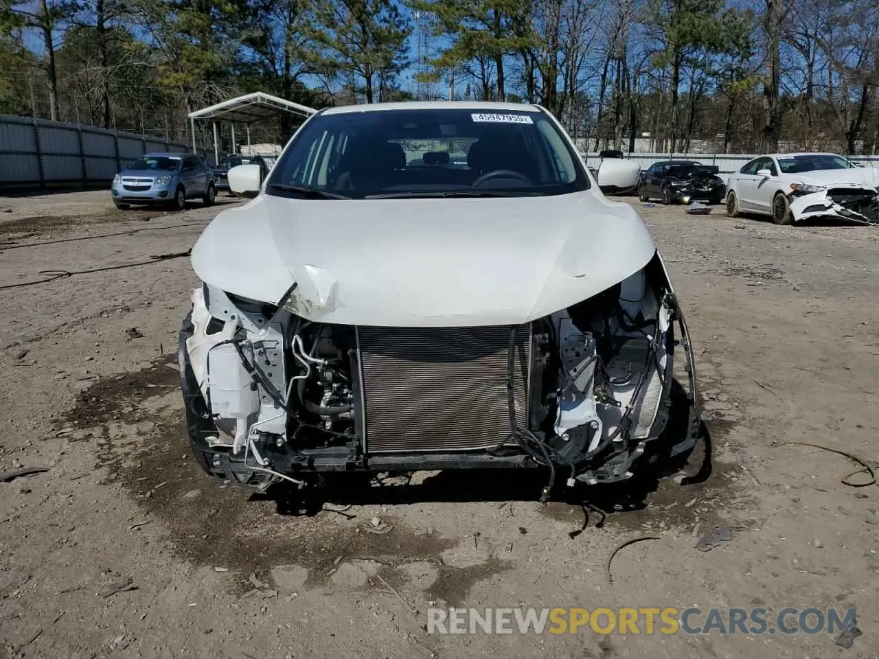 5 Photograph of a damaged car JN1BJ1AV3NW347626 NISSAN ROGUE 2022