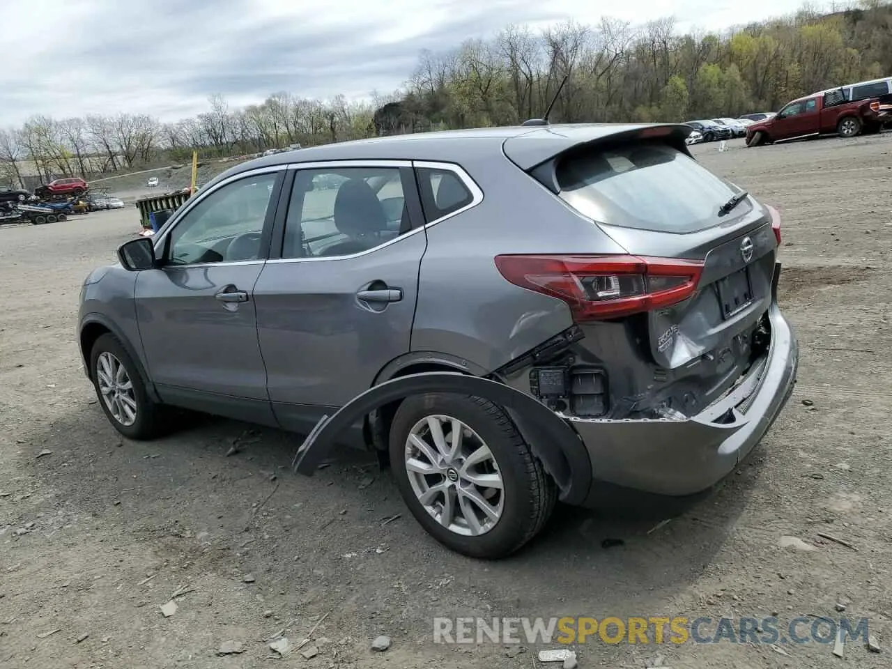 2 Photograph of a damaged car JN1BJ1AV4NW344394 NISSAN ROGUE 2022