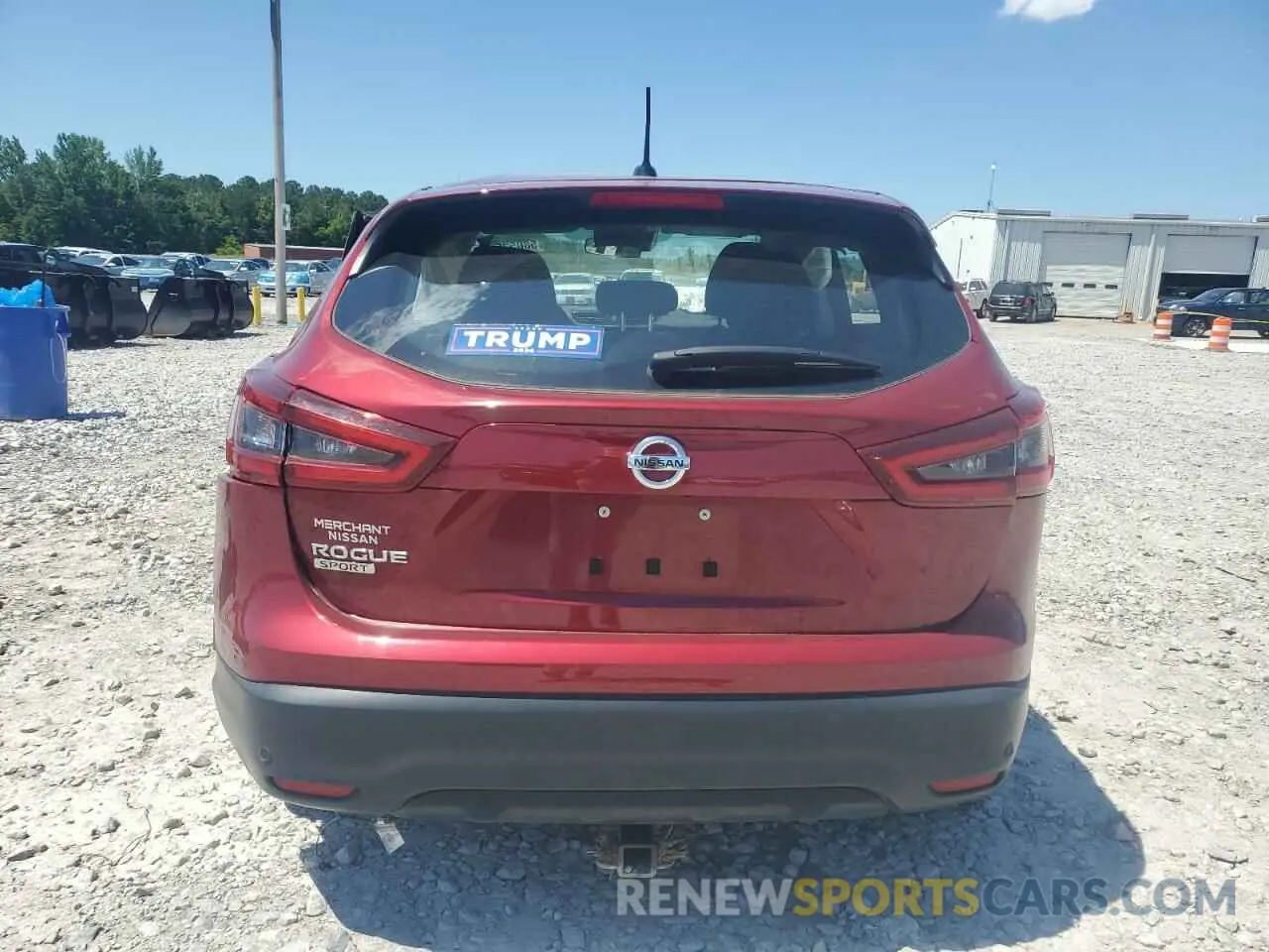6 Photograph of a damaged car JN1BJ1AV6NW346535 NISSAN ROGUE 2022