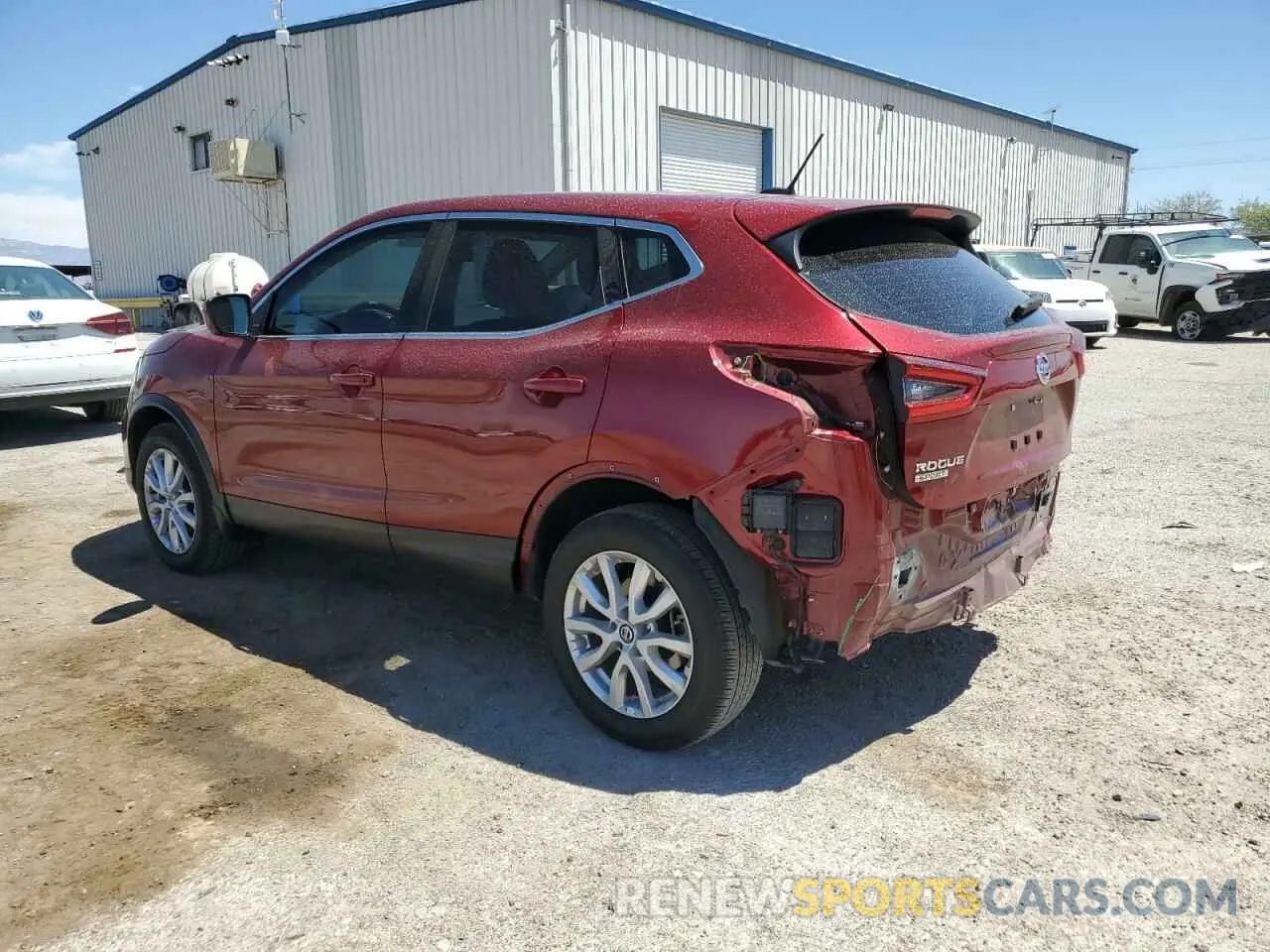 2 Photograph of a damaged car JN1BJ1AV7NW346690 NISSAN ROGUE 2022