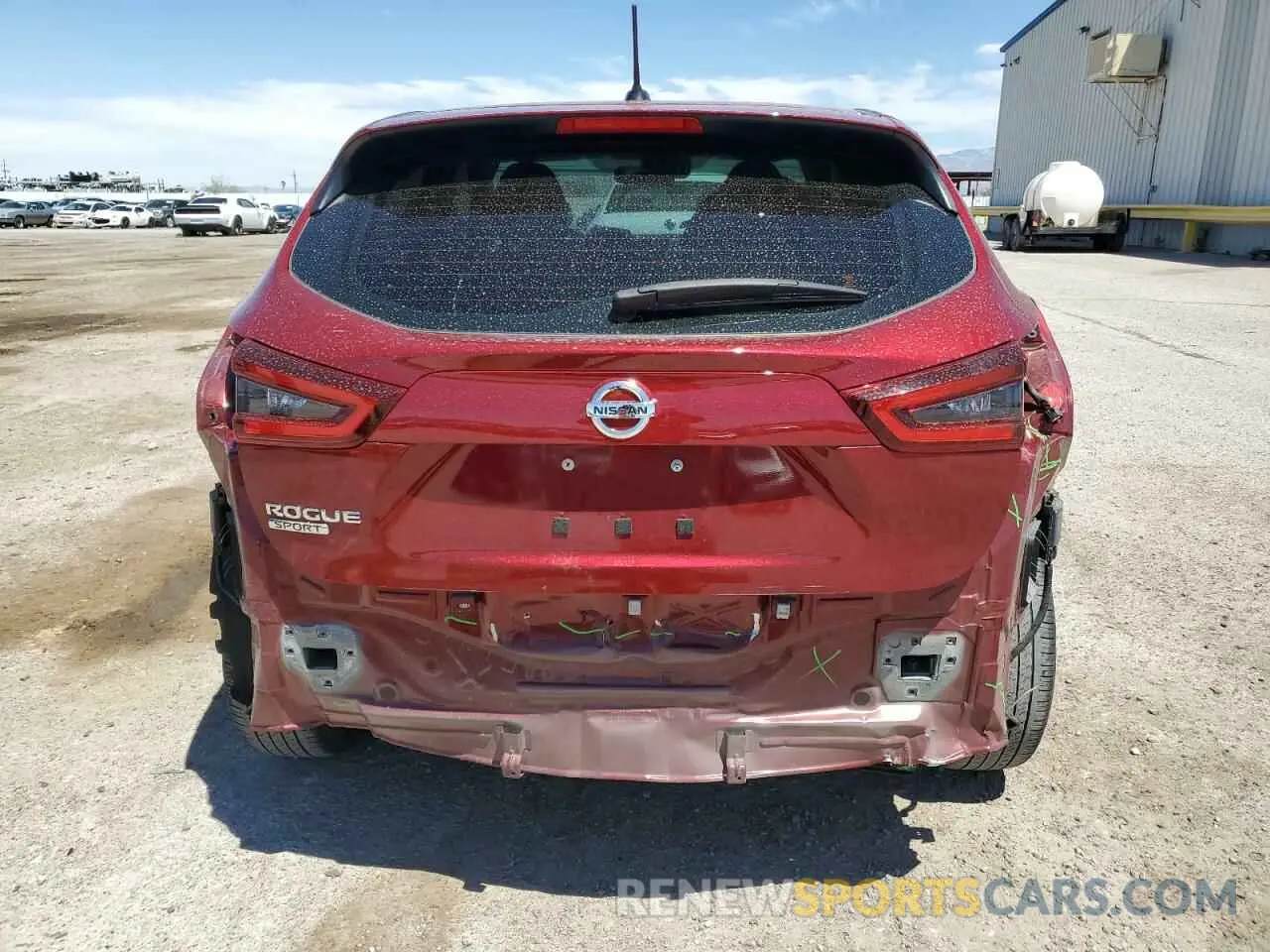 6 Photograph of a damaged car JN1BJ1AV7NW346690 NISSAN ROGUE 2022