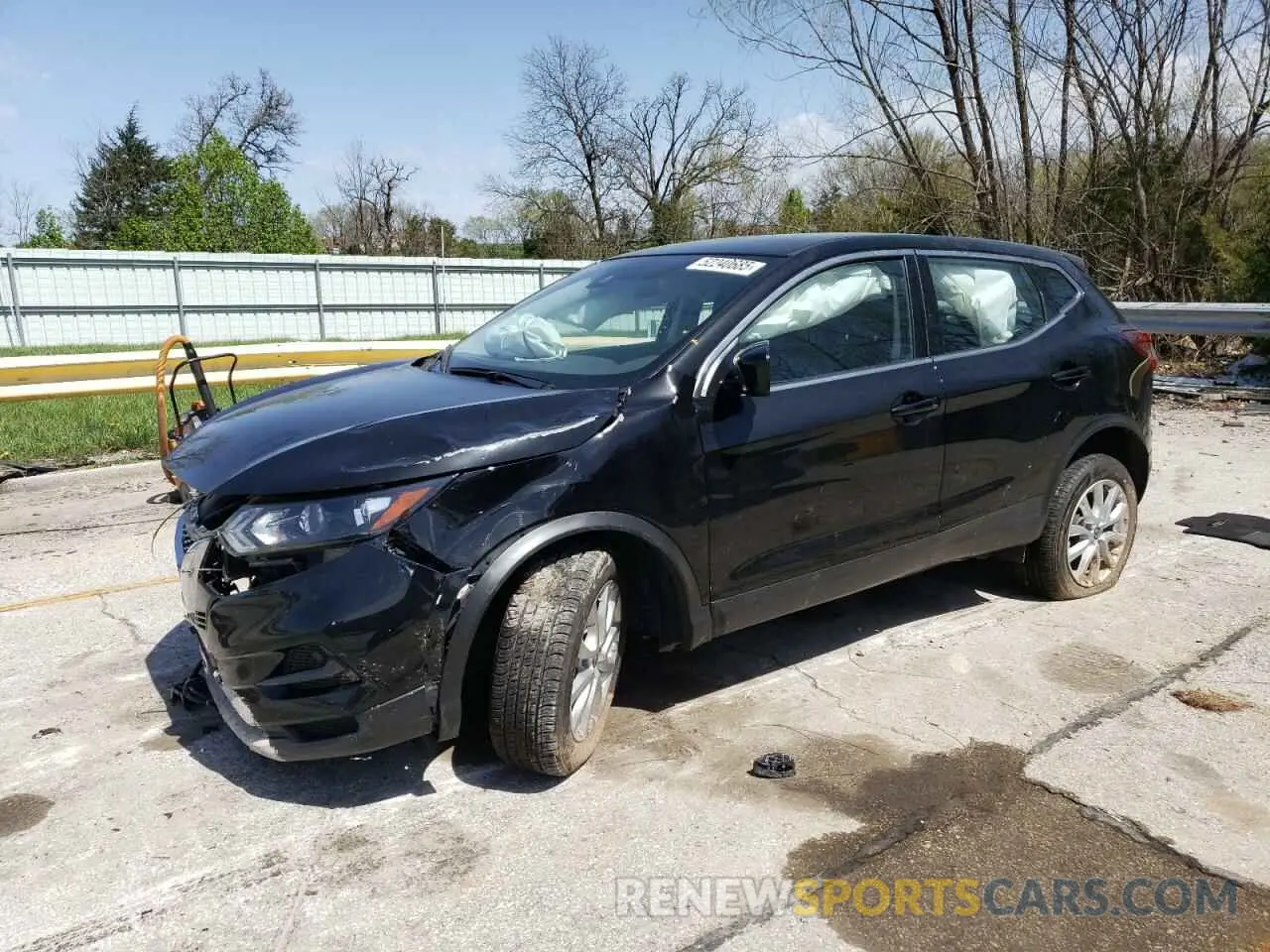 1 Photograph of a damaged car JN1BJ1AV9NW347808 NISSAN ROGUE 2022