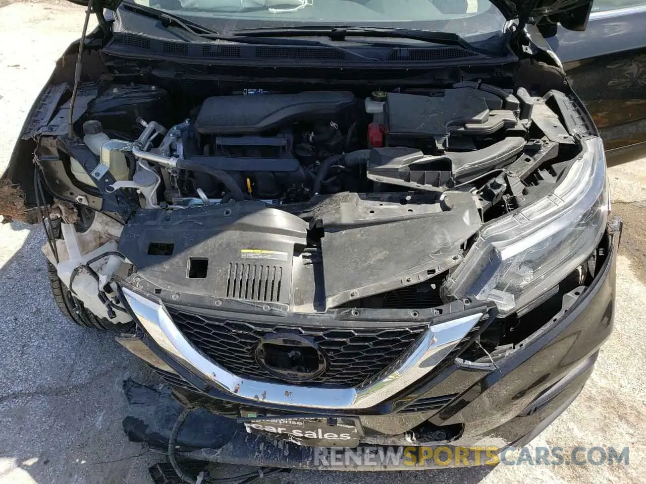 12 Photograph of a damaged car JN1BJ1AV9NW347808 NISSAN ROGUE 2022