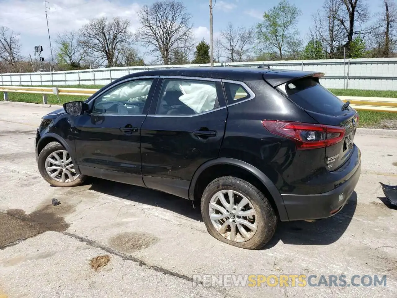 2 Photograph of a damaged car JN1BJ1AV9NW347808 NISSAN ROGUE 2022