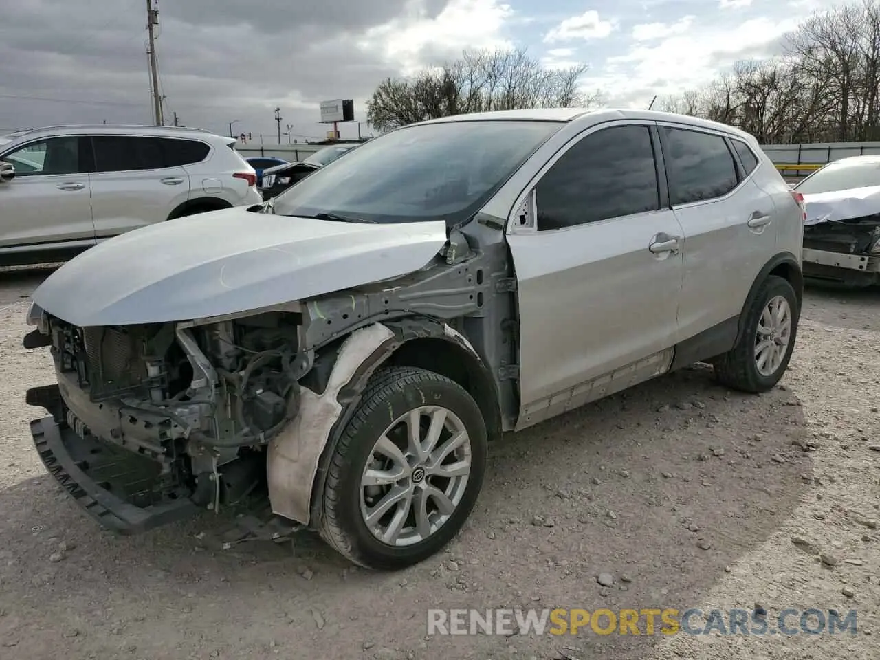 1 Photograph of a damaged car JN1BJ1AV9NW582080 NISSAN ROGUE 2022