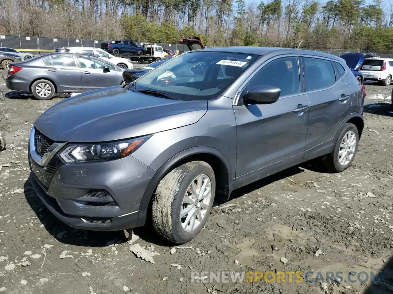 1 Photograph of a damaged car JN1BJ1AVXNW341242 NISSAN ROGUE 2022