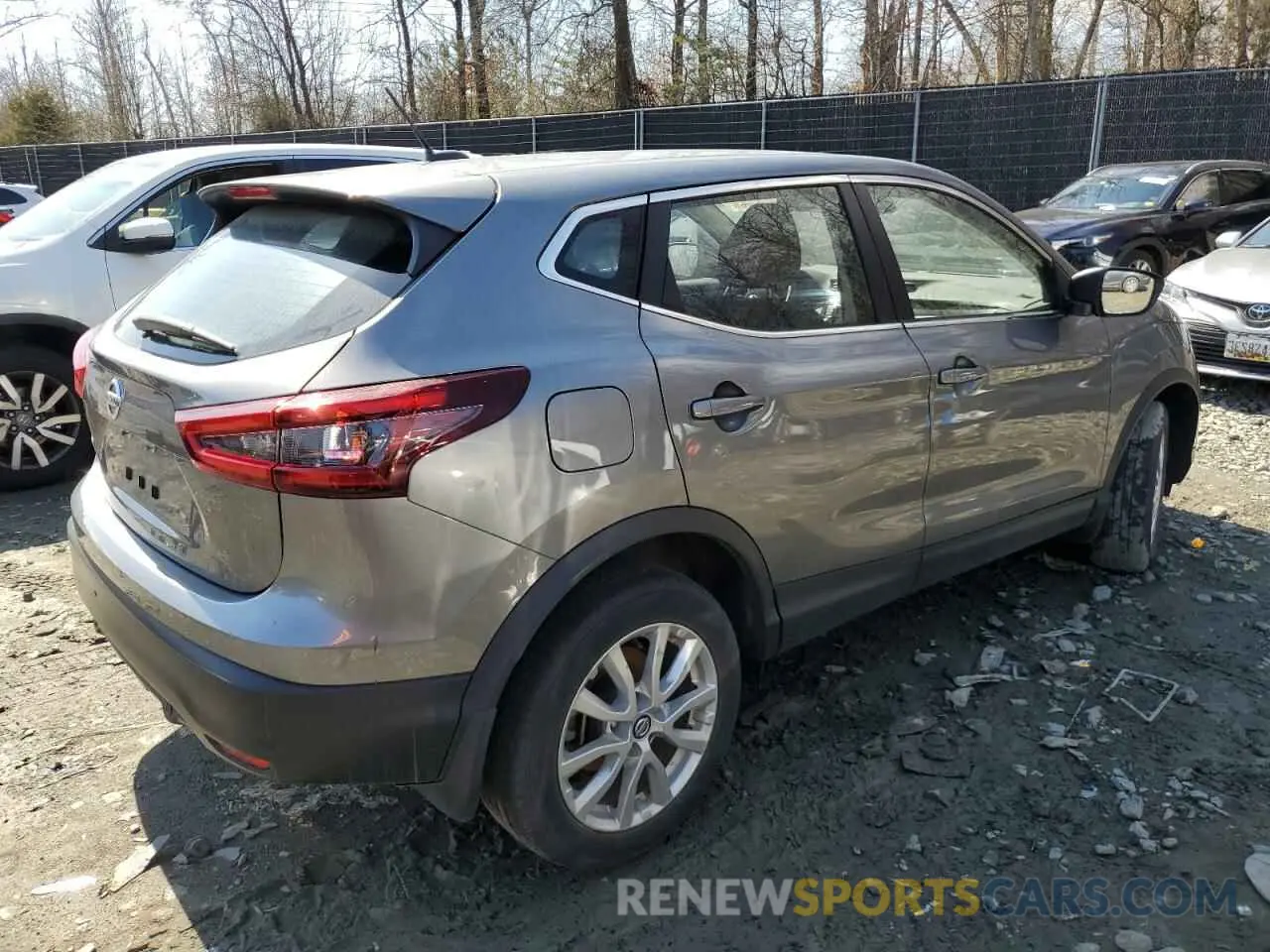 3 Photograph of a damaged car JN1BJ1AVXNW341242 NISSAN ROGUE 2022