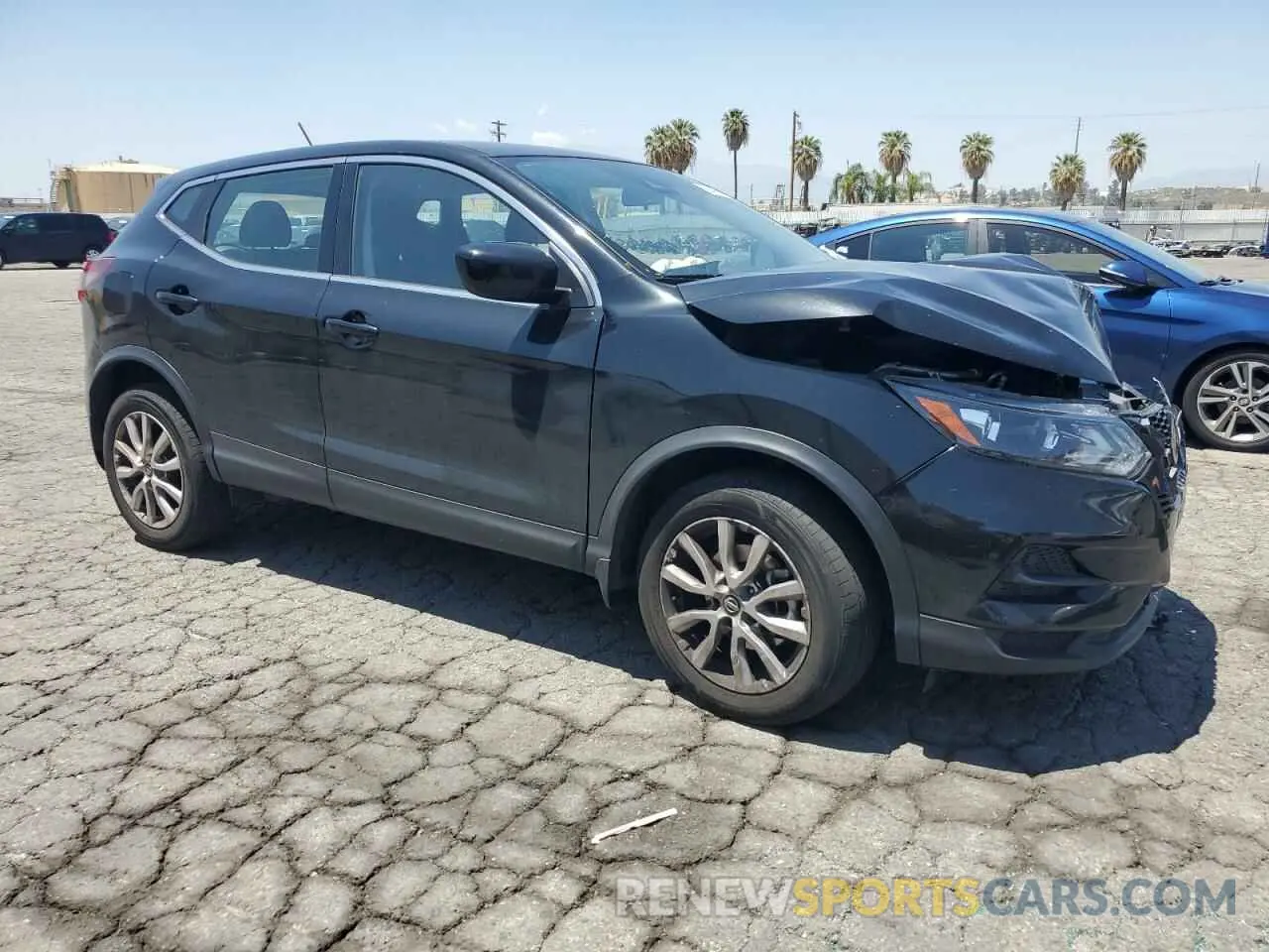 4 Photograph of a damaged car JN1BJ1AW0NW680147 NISSAN ROGUE 2022